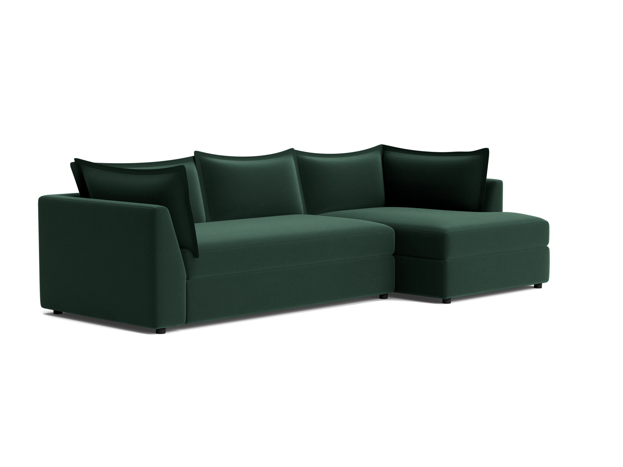 wilder sleeper sectional royale evergreen