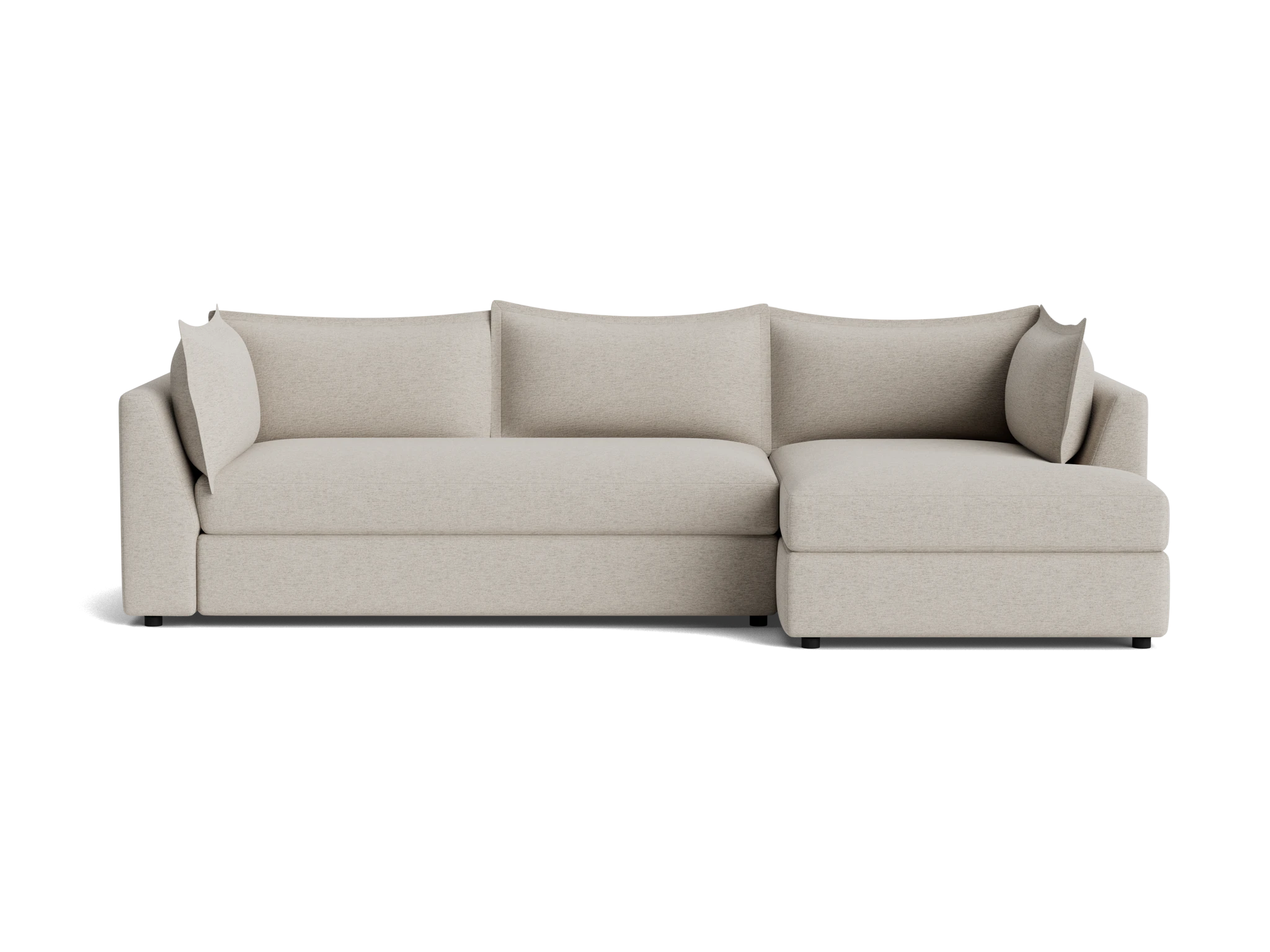 wilder sleeper sectional merit dove