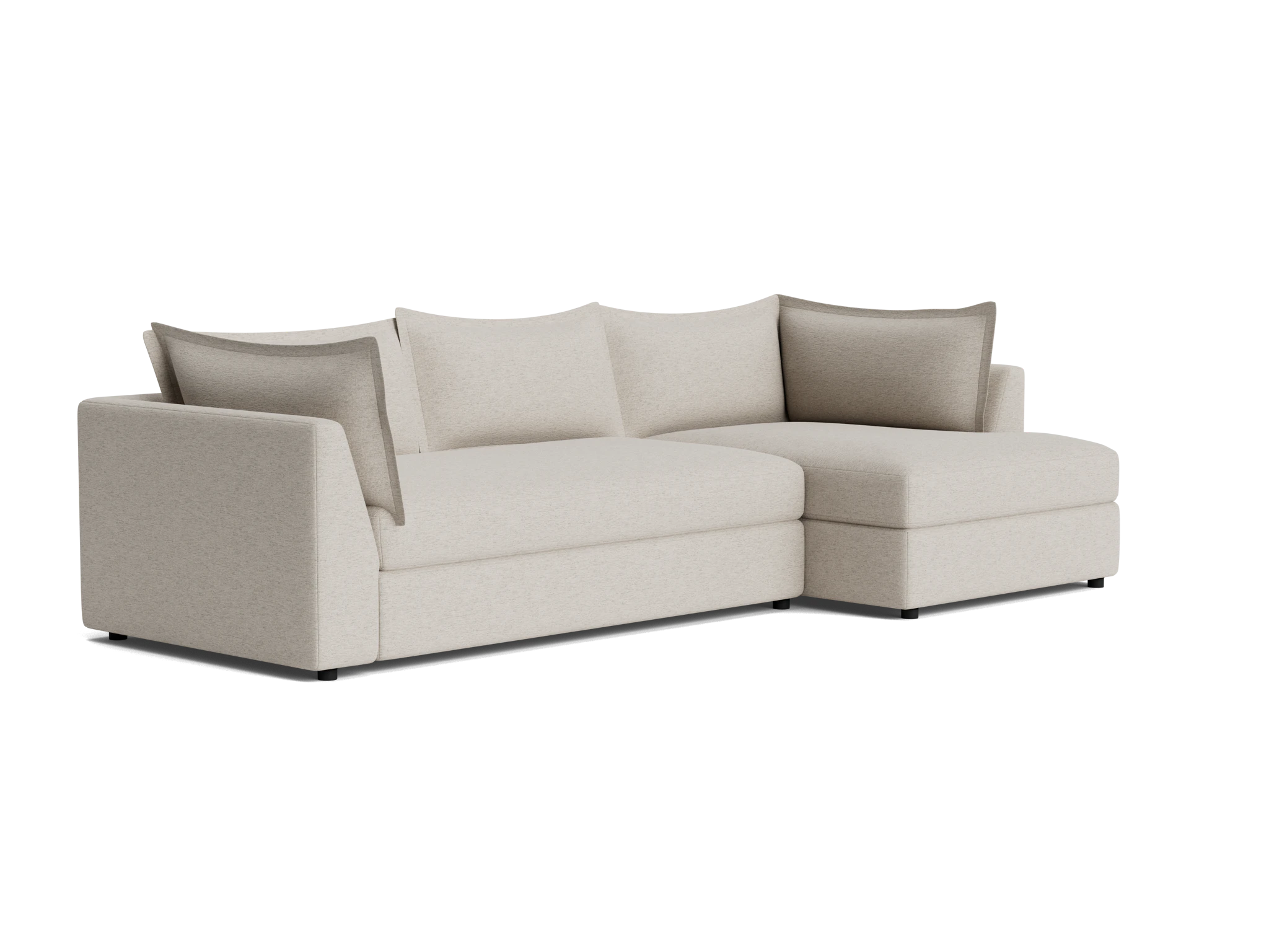 wilder sleeper sectional merit dove