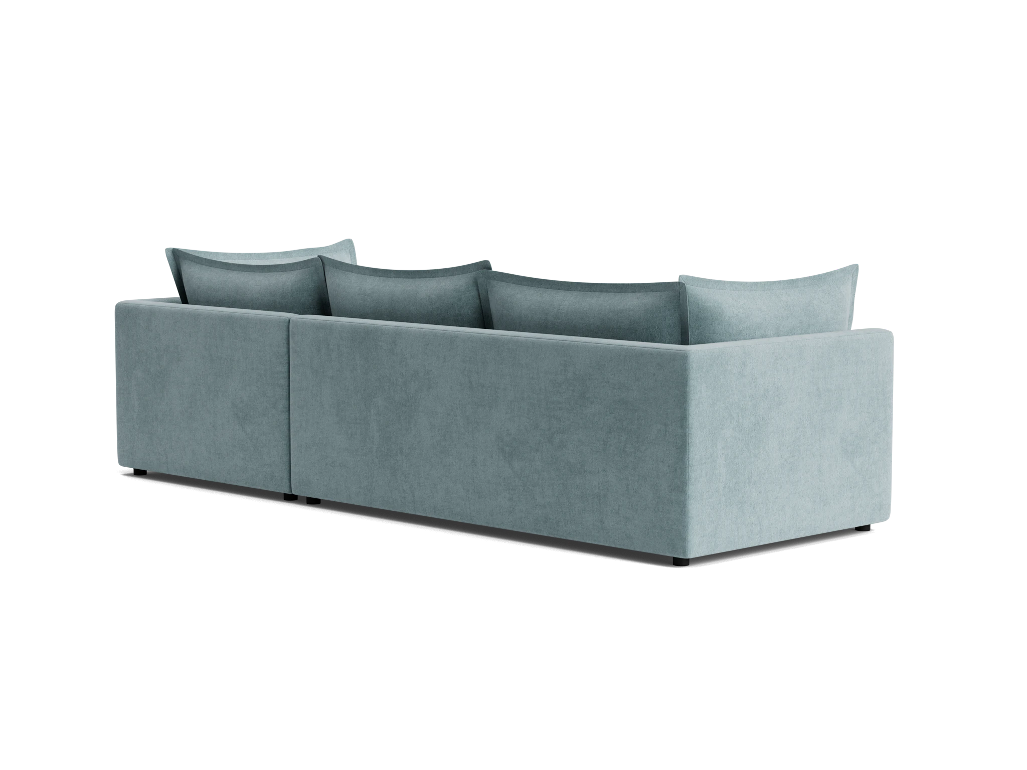 wilder sleeper sectional plush mist