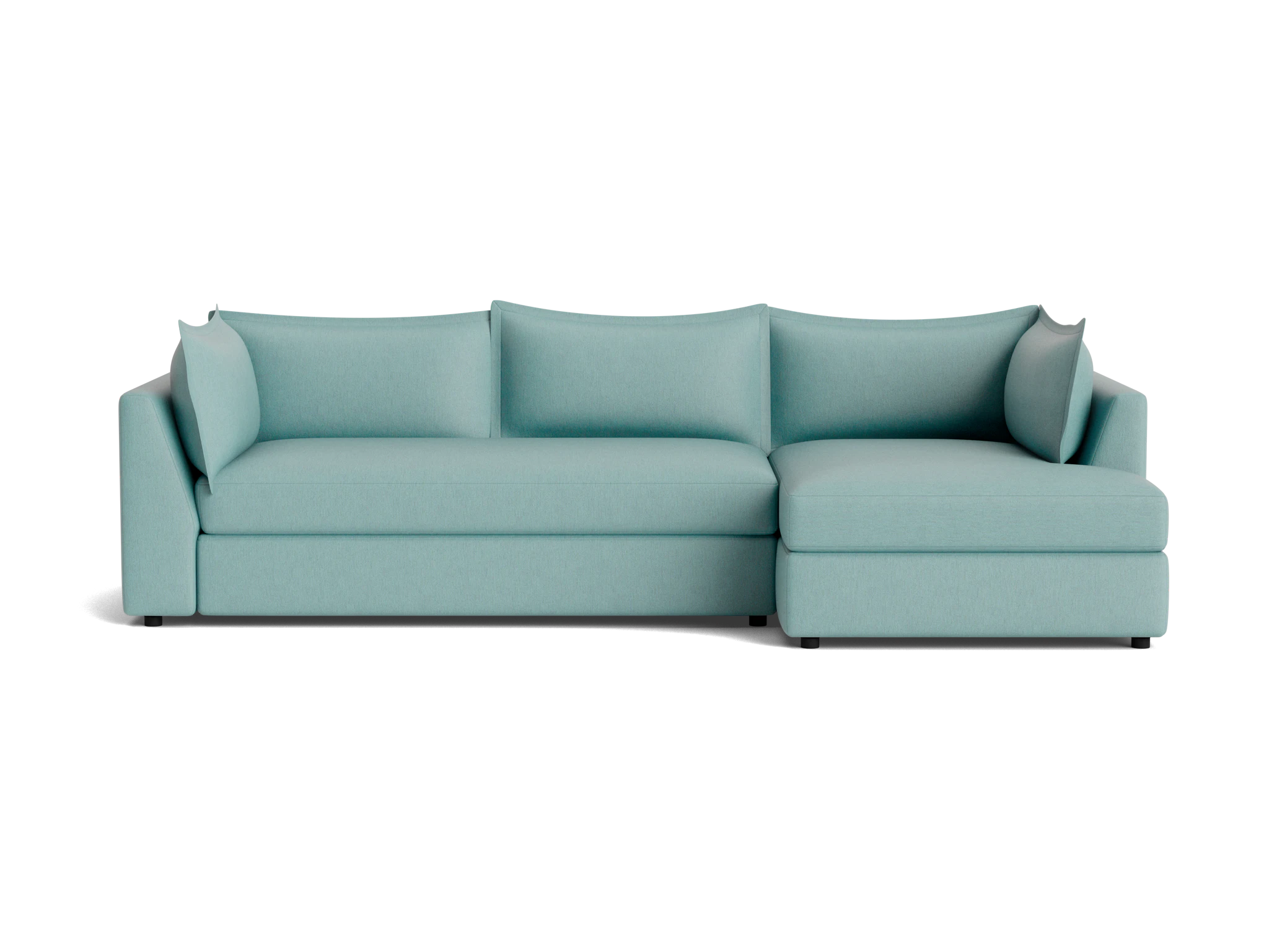 wilder sleeper sectional sunbrella premier sea