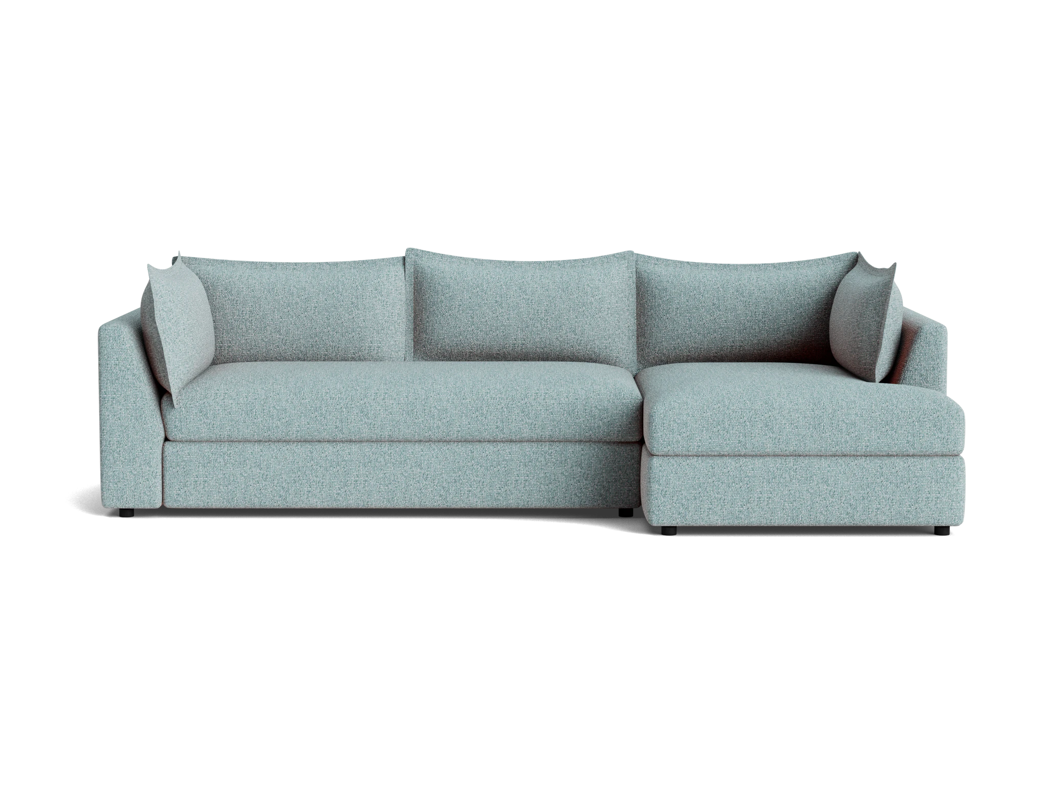 wilder sleeper sectional bungalow slate