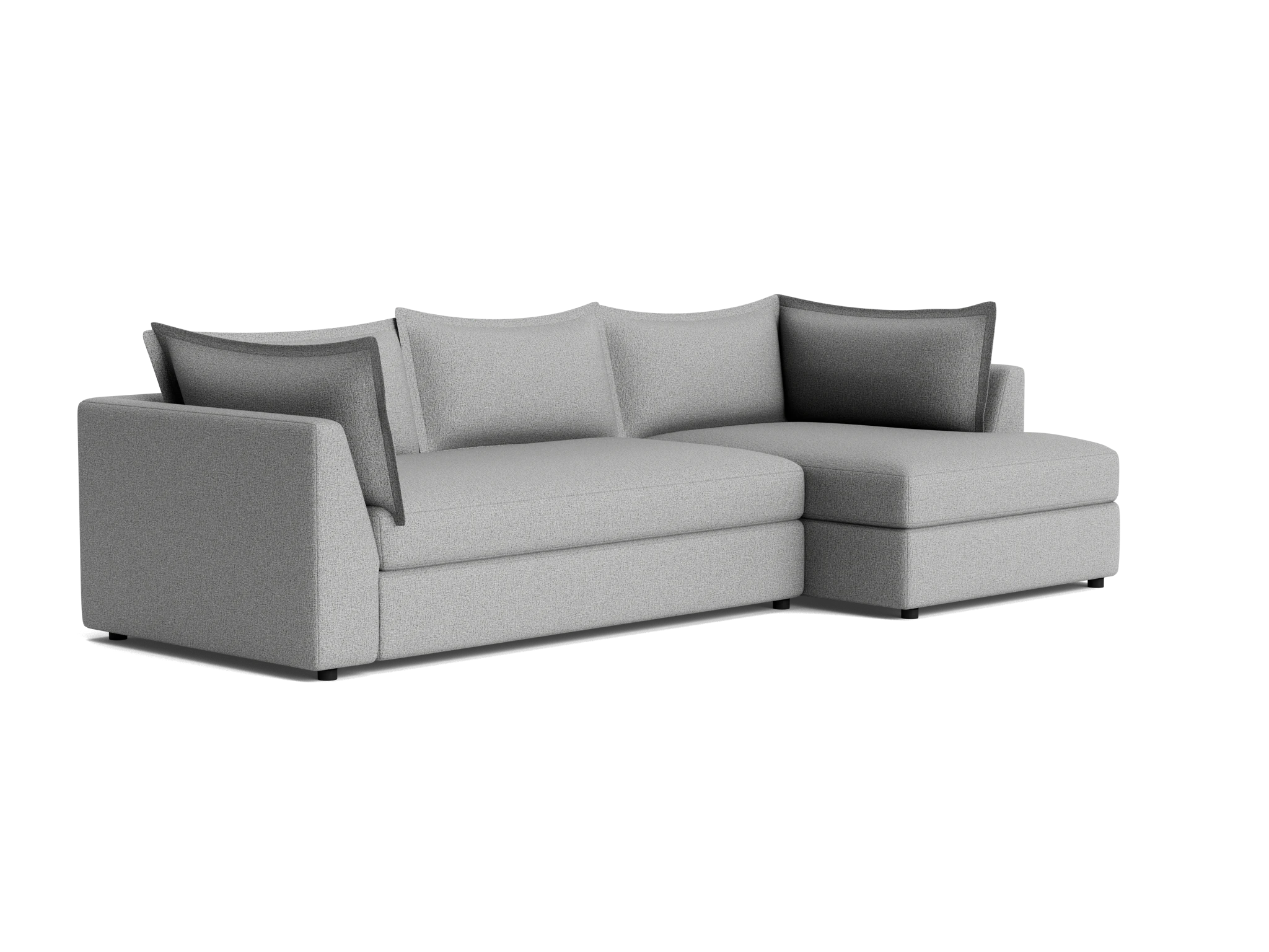 wilder sleeper sectional taylor felt gray