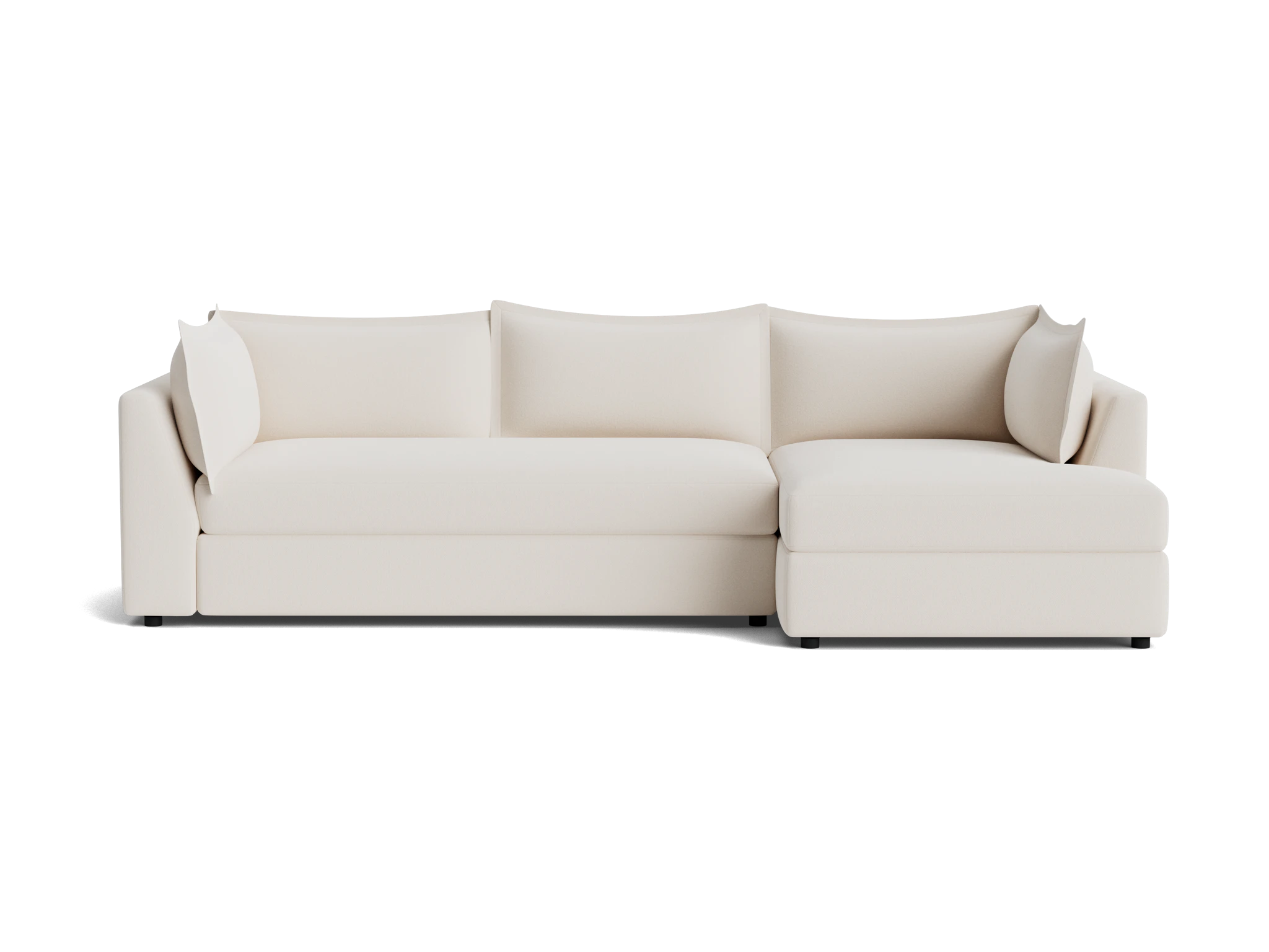 wilder sleeper sectional caspiar ivory