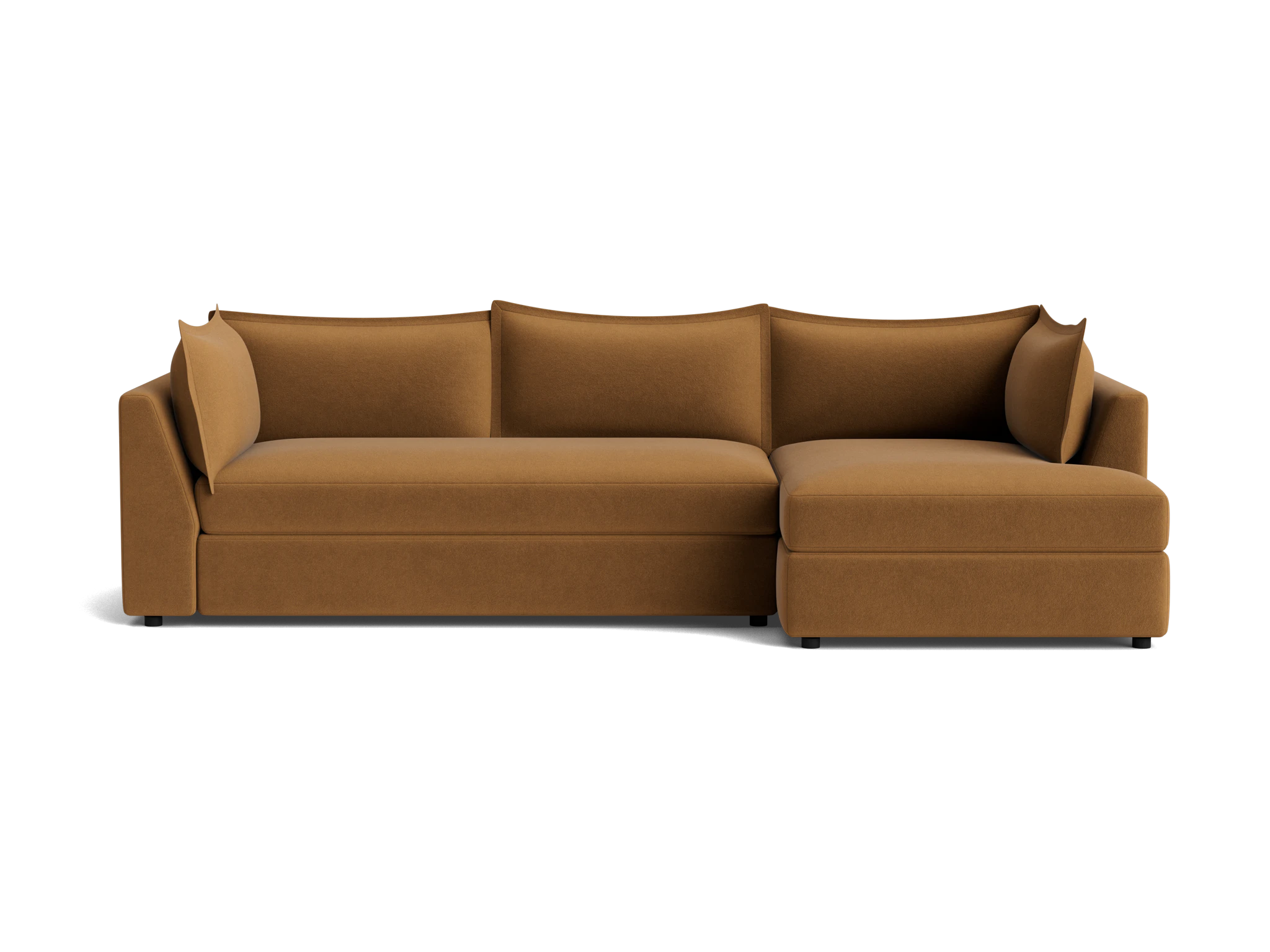 wilder sleeper sectional banks nutmeg