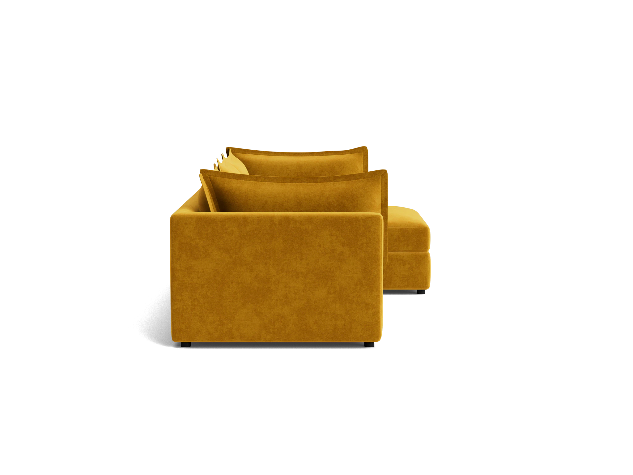 wilder sleeper sectional harper amber gold