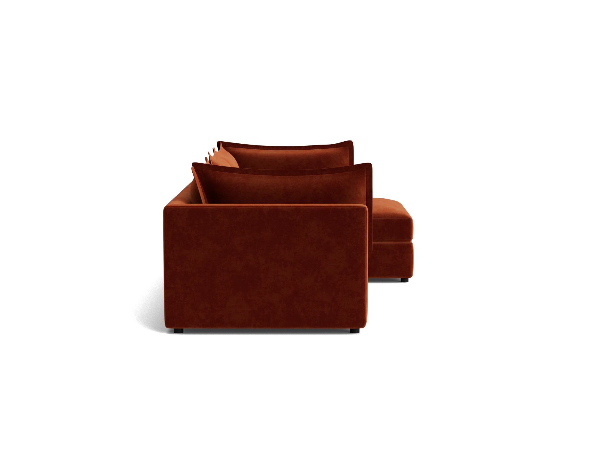 wilder sleeper sectional harper cinnamon