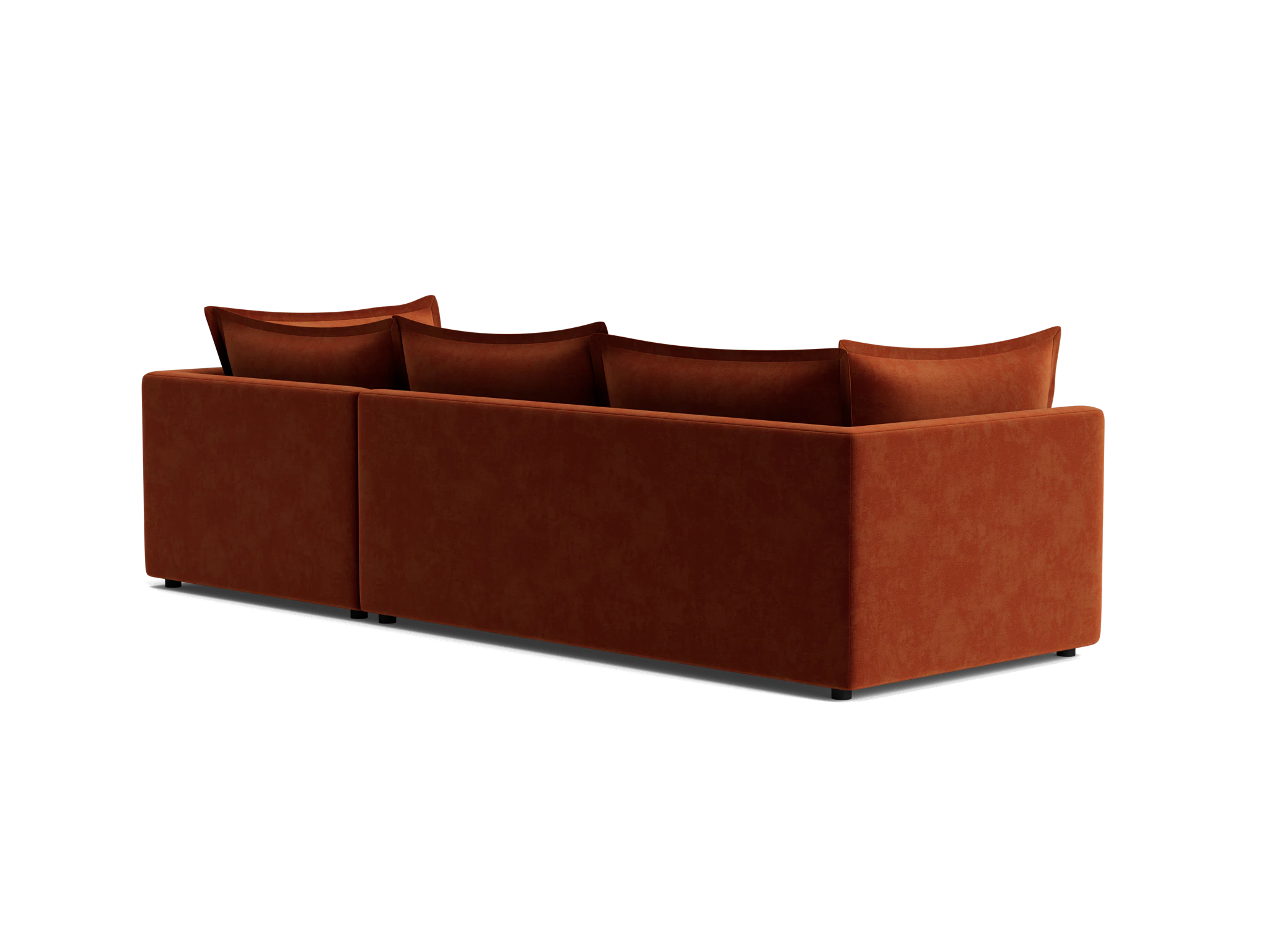 wilder sleeper sectional harper cinnamon