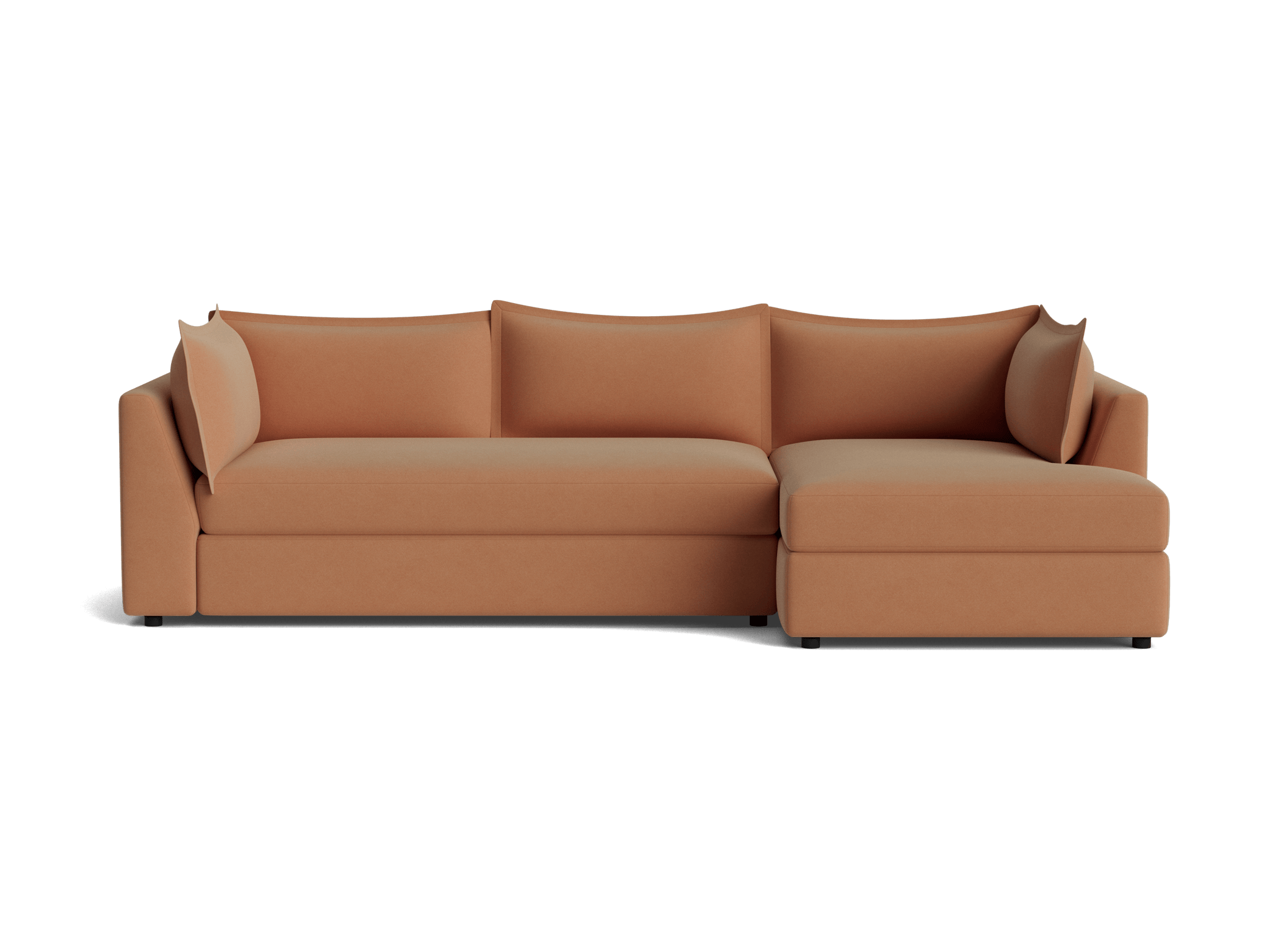 wilder sleeper sectional royale pantone mocha mousse