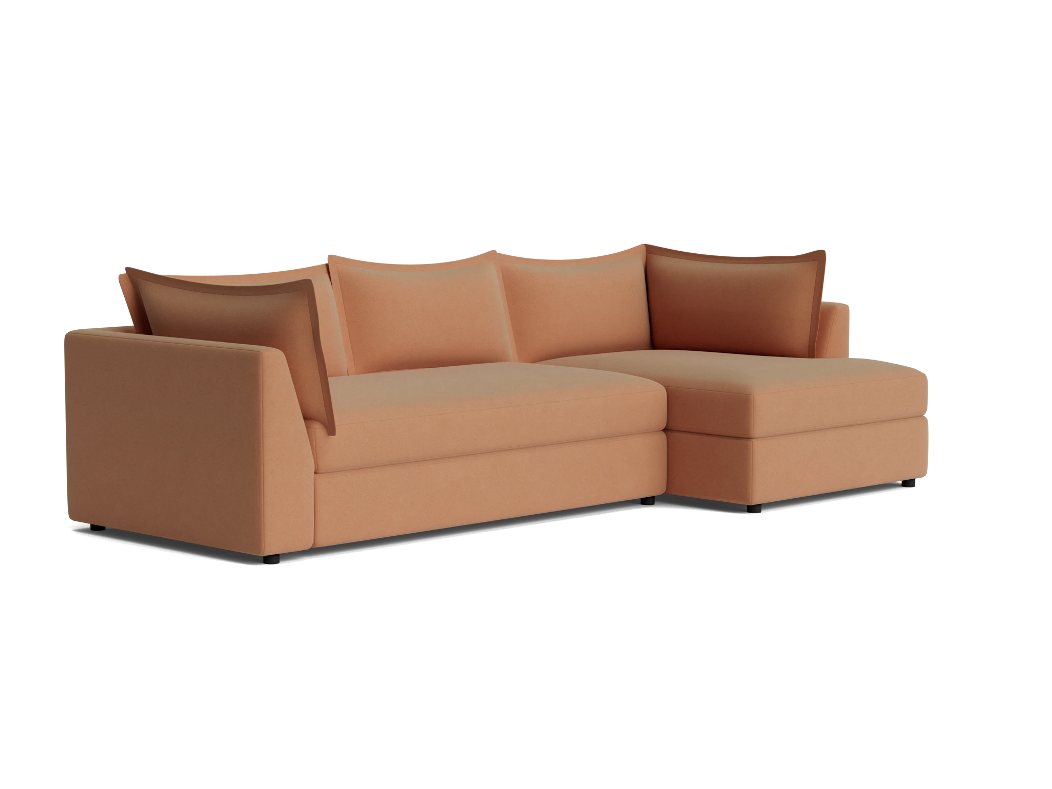 wilder sleeper sectional royale pantone mocha mousse