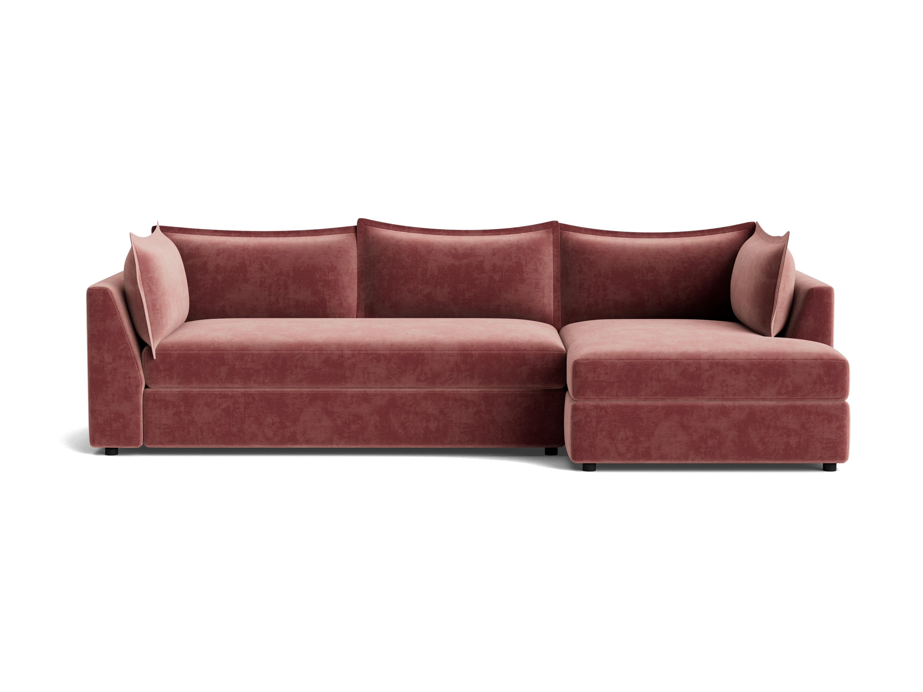 wilder sleeper sectional harper desert rose