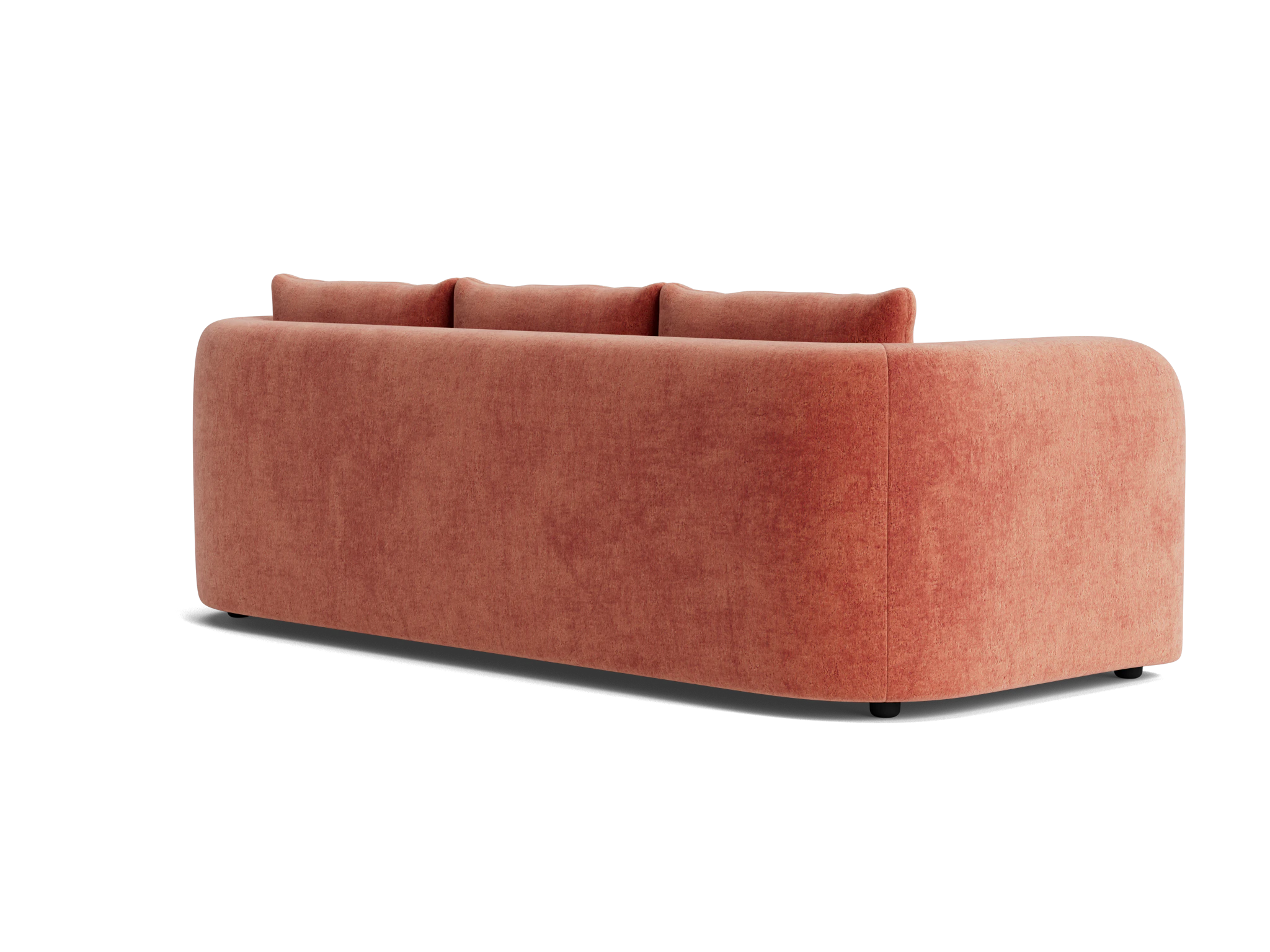 sebastian sofa plush terra rose