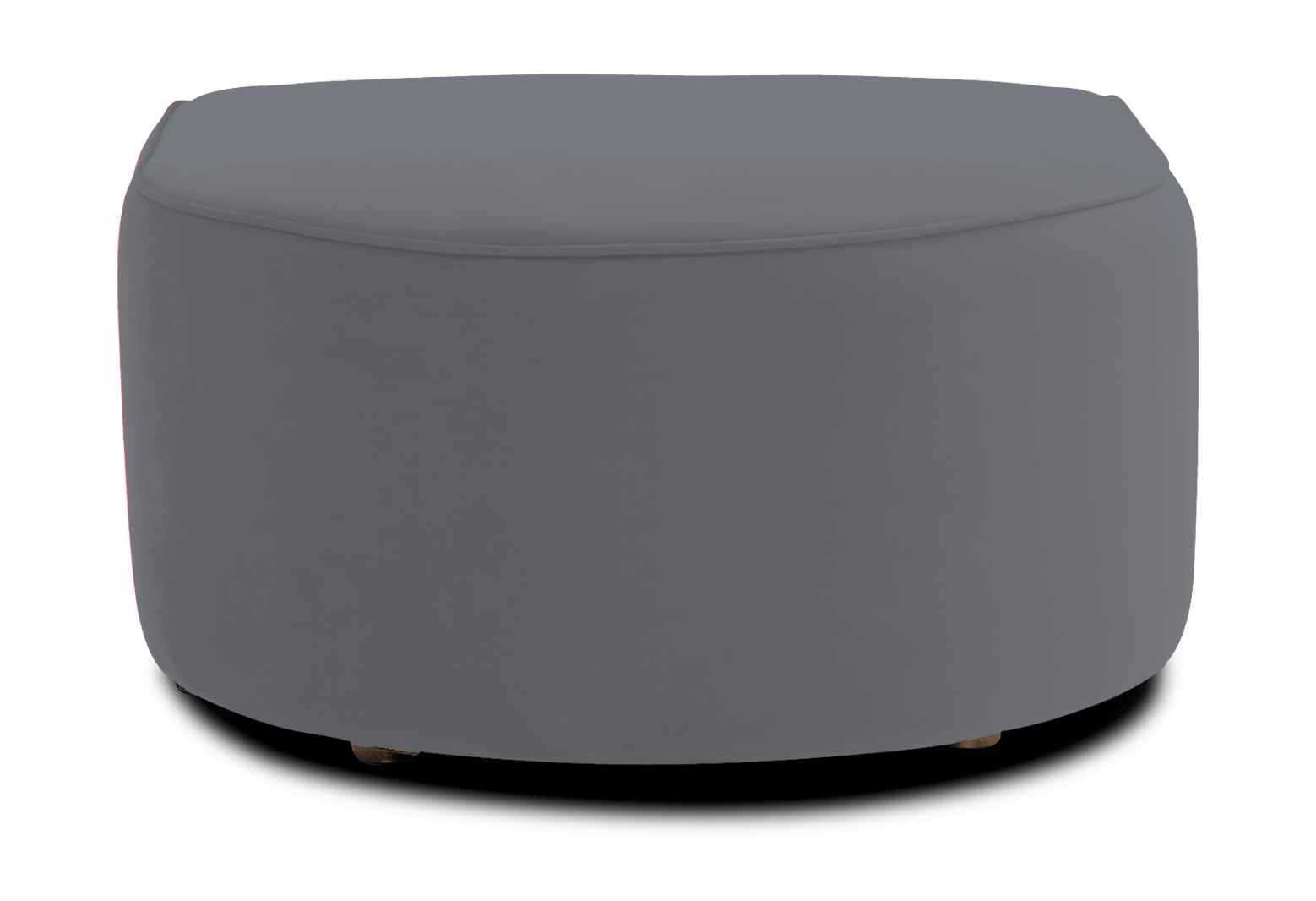 diane curved ottoman essence ash