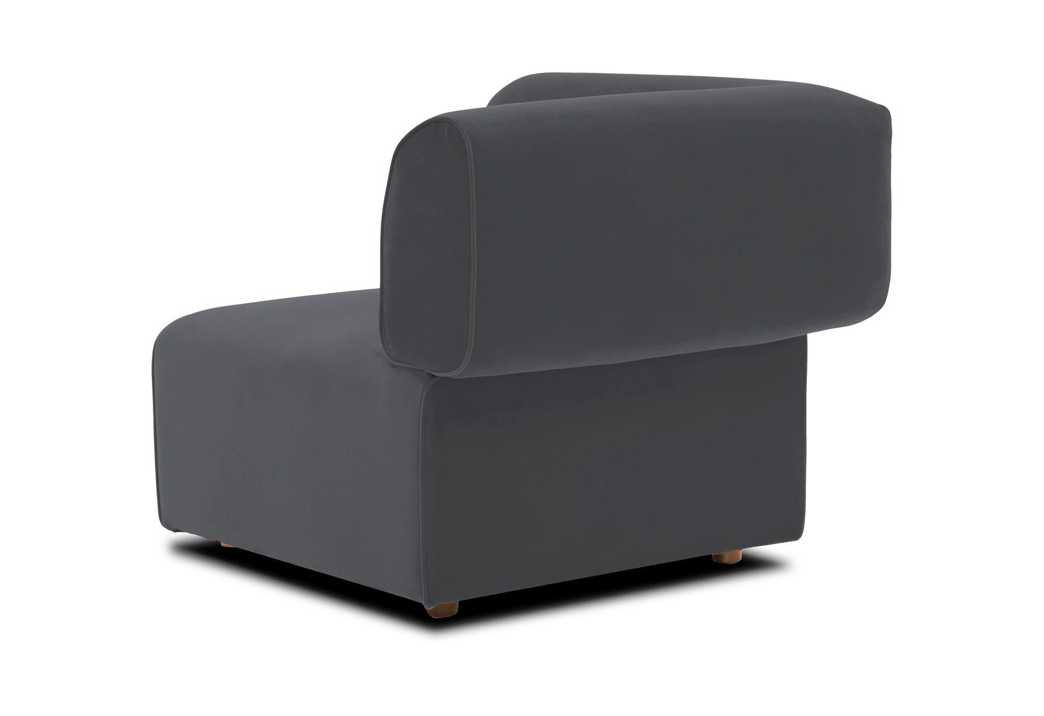diane single arm chair essence ash