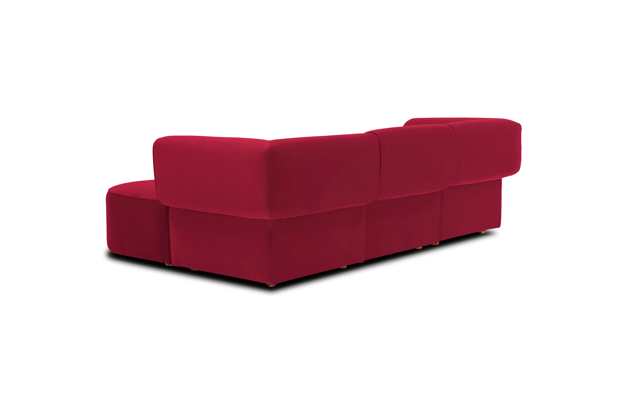 diane modular sectional royale berry