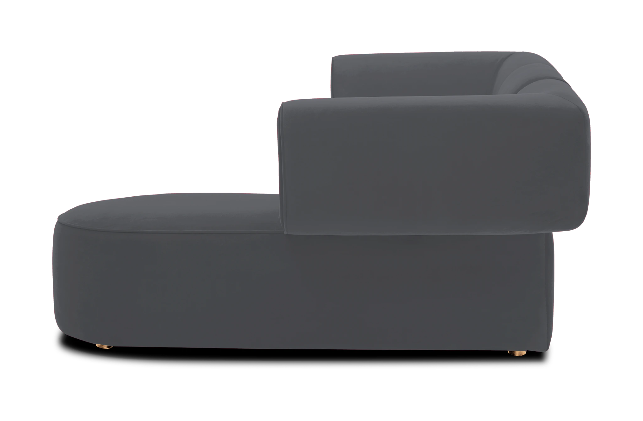 diane modular chaise sectional essence ash
