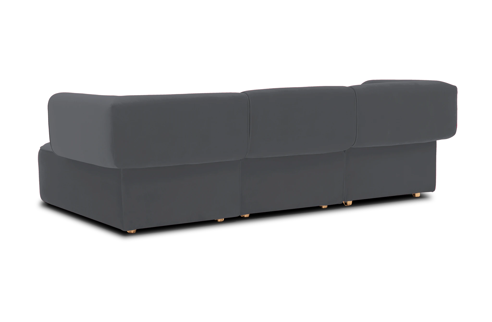 diane modular chaise sectional essence ash