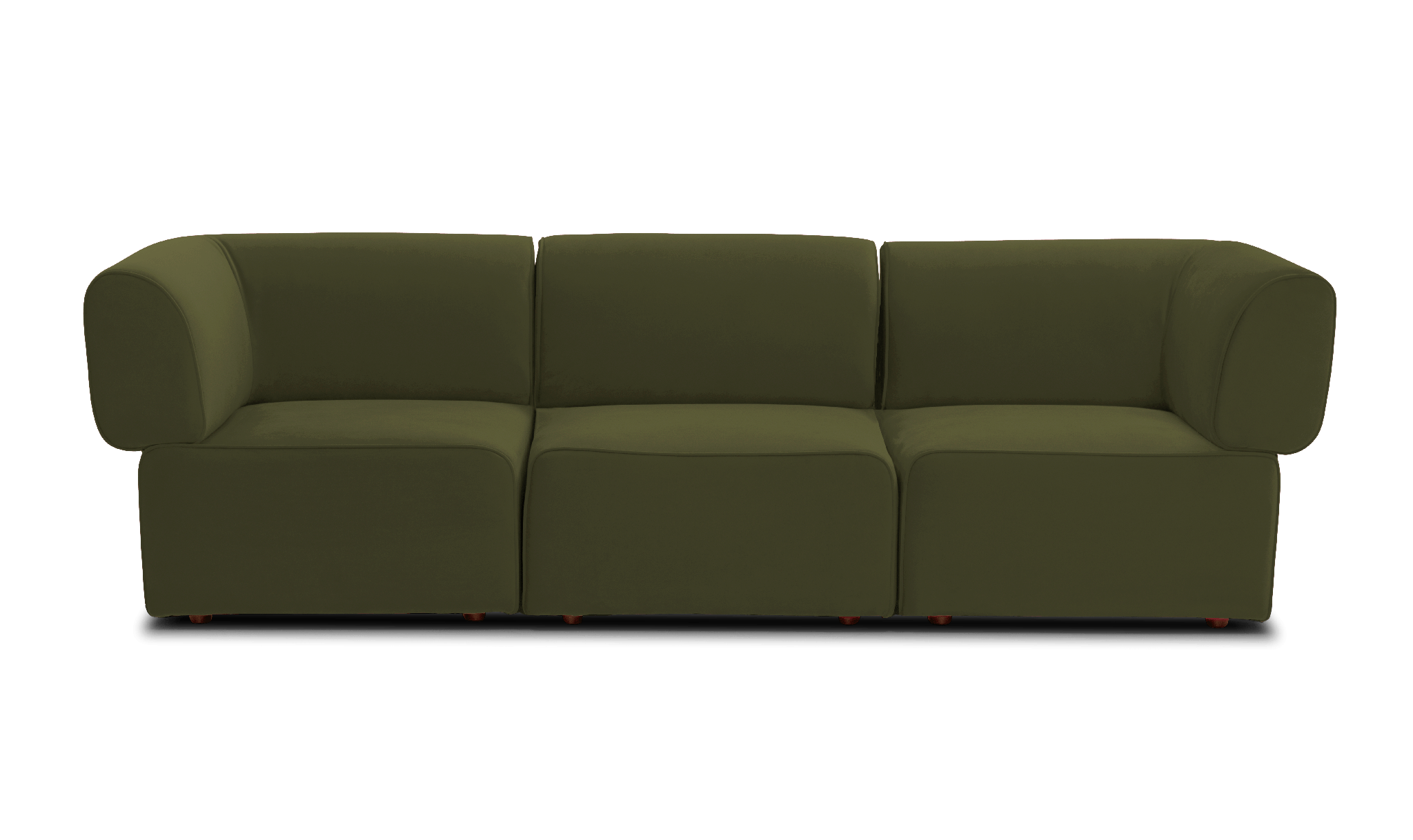 diane modular sofa faithful olive