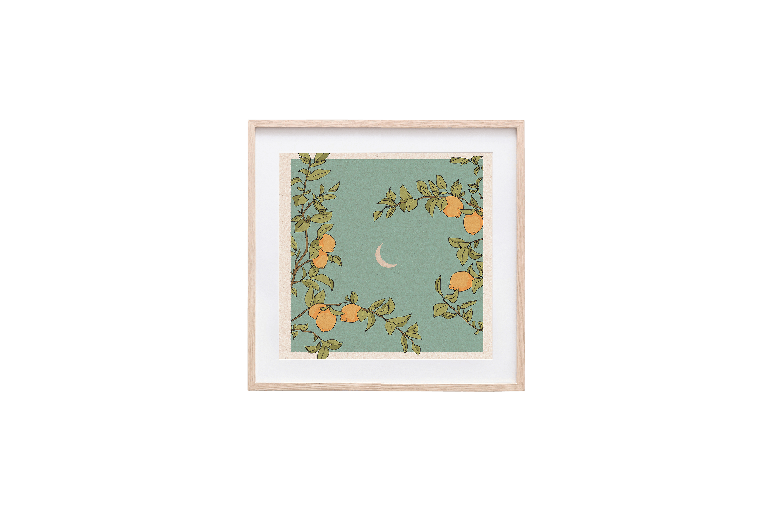 lemon tree art print