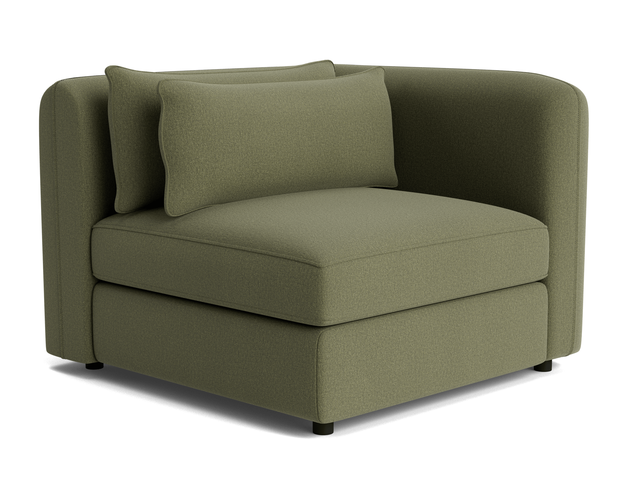 sebastian single arm chair faithful olive