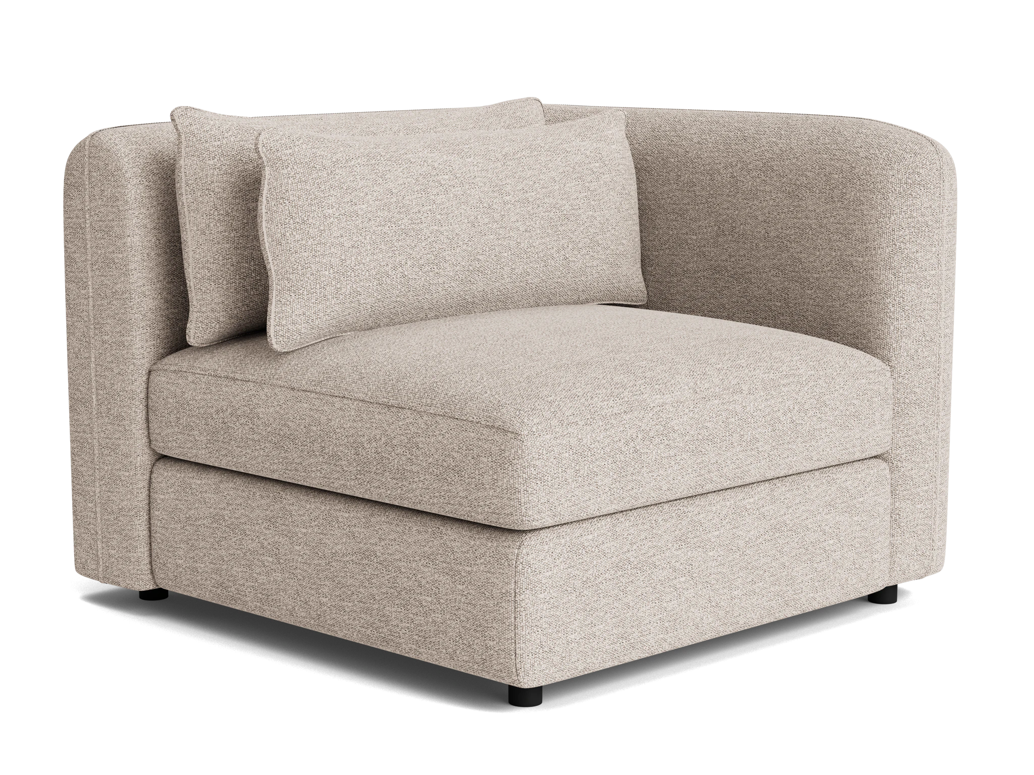 sebastian single arm chair borough cotton