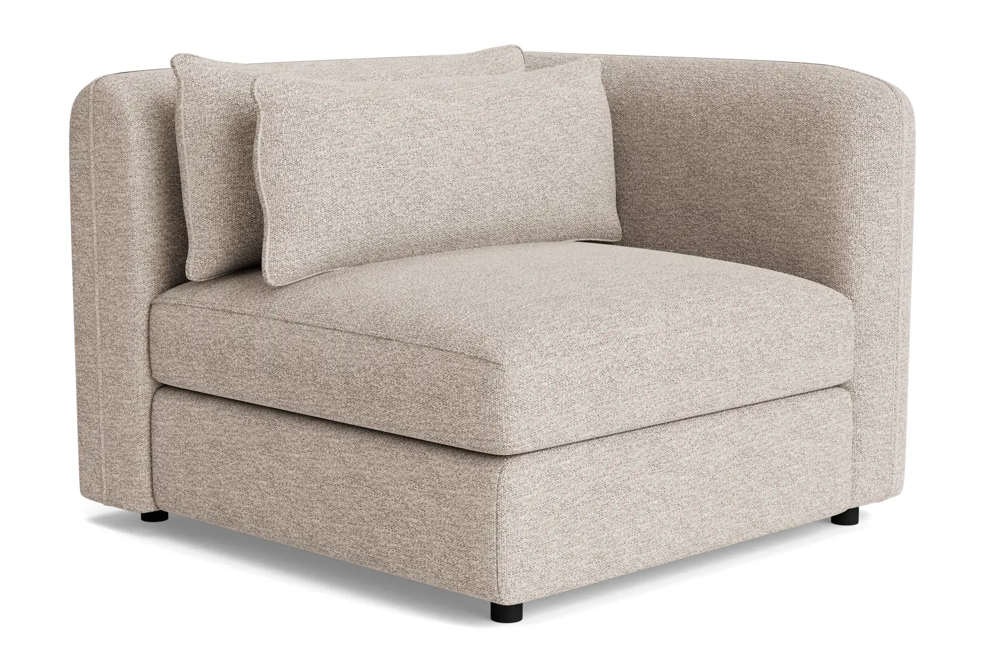 sebastian single arm chair borough cotton