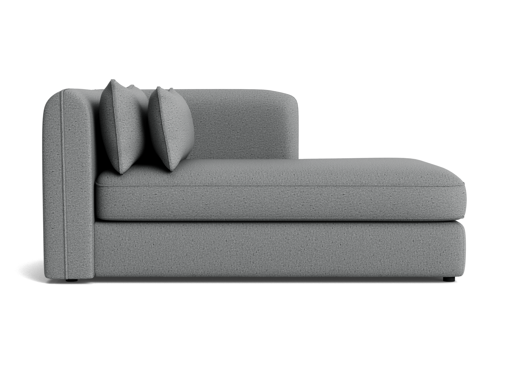 sebastian single arm chaise essence ash
