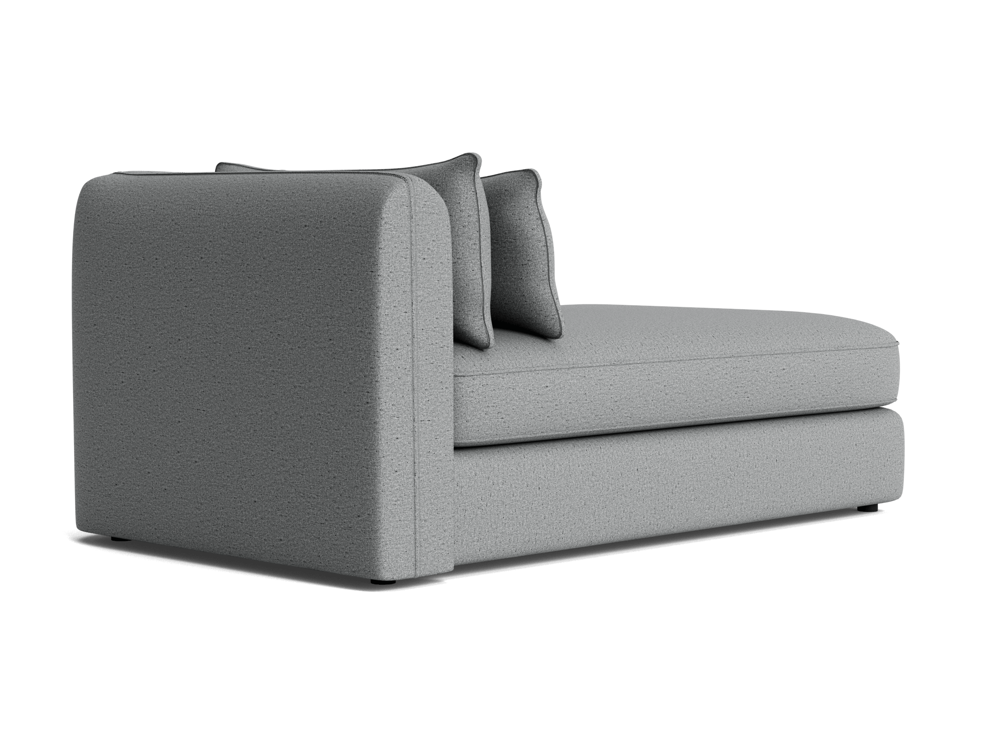 sebastian single arm chaise essence ash