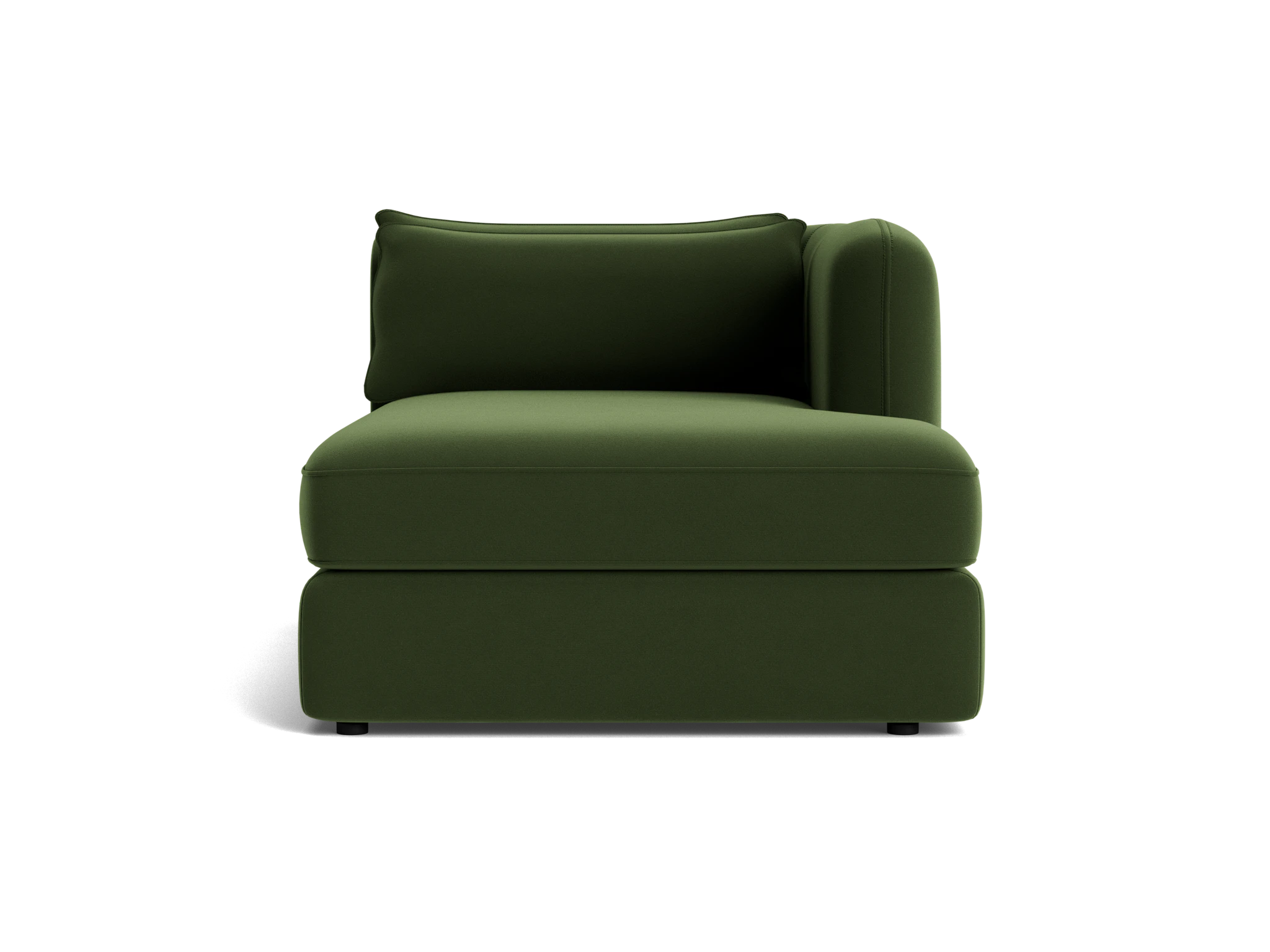 sebastian single arm chaise royale forest