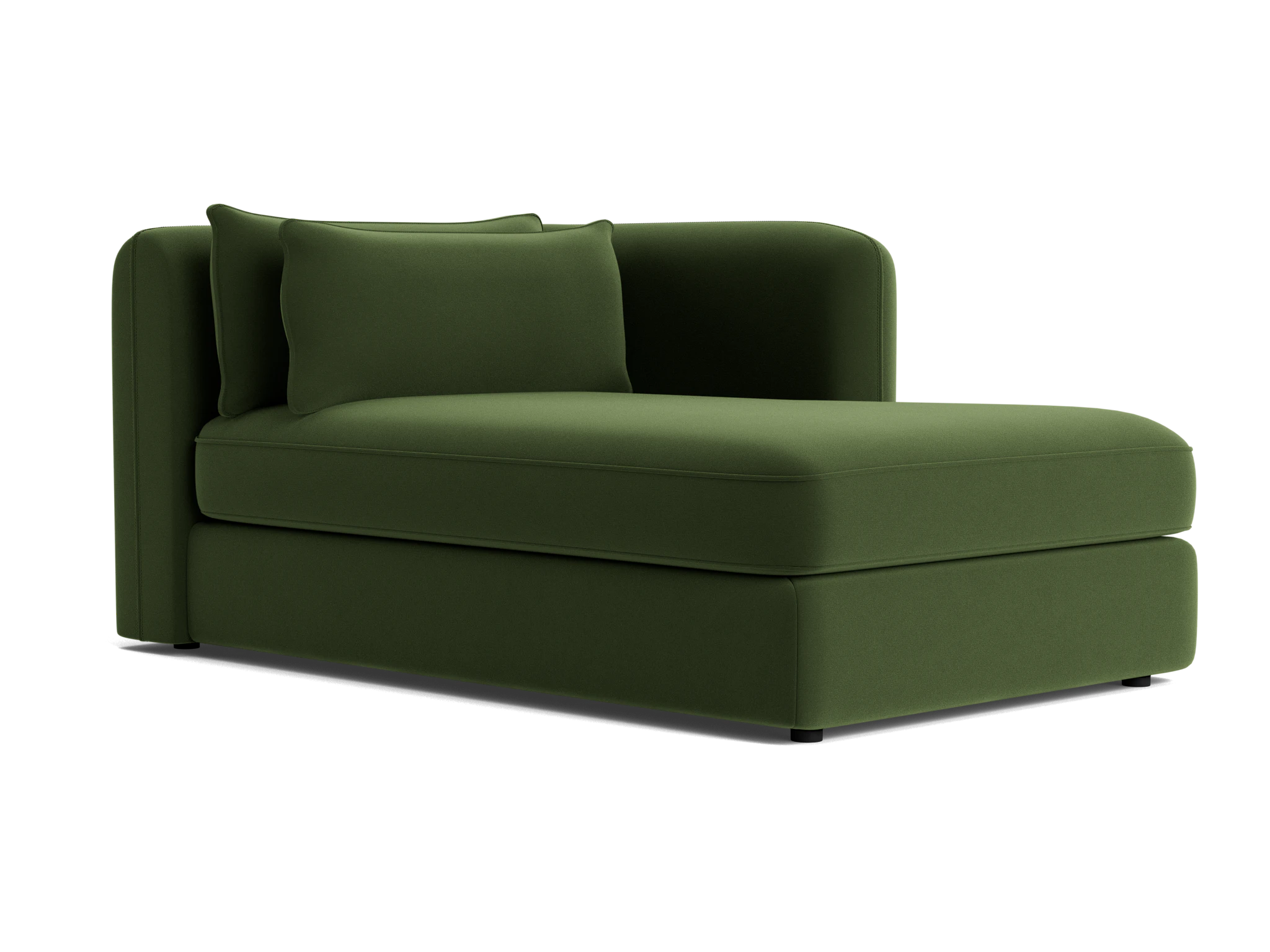 sebastian single arm chaise royale forest