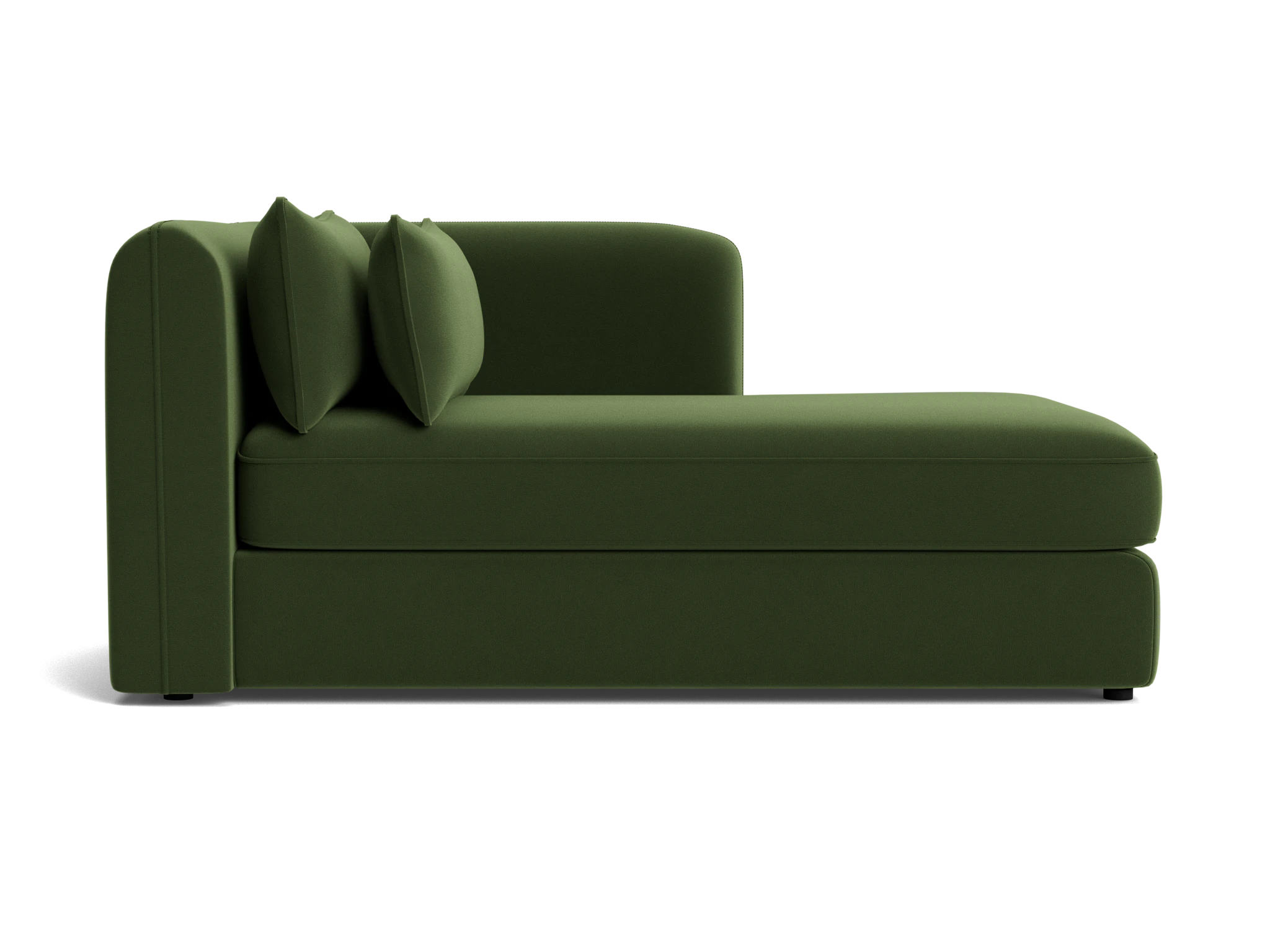 sebastian single arm chaise royale forest