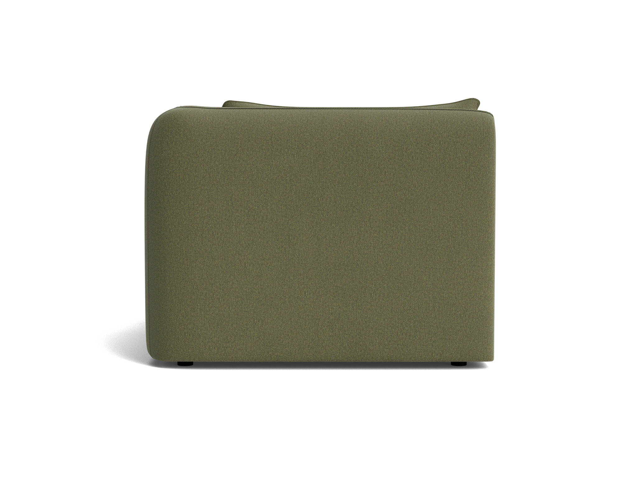 sebastian single arm chaise faithful olive