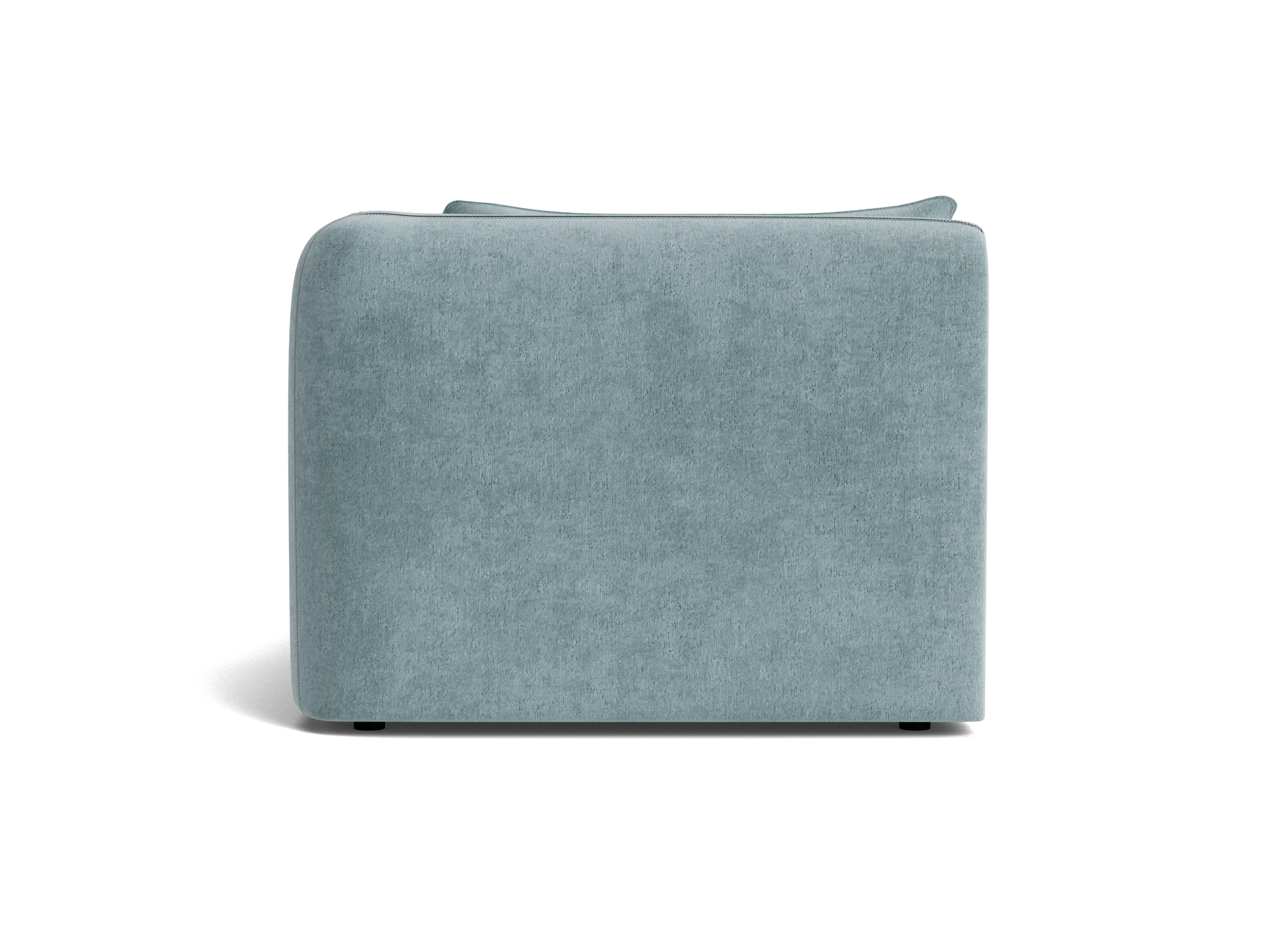 sebastian single arm chaise plush mist