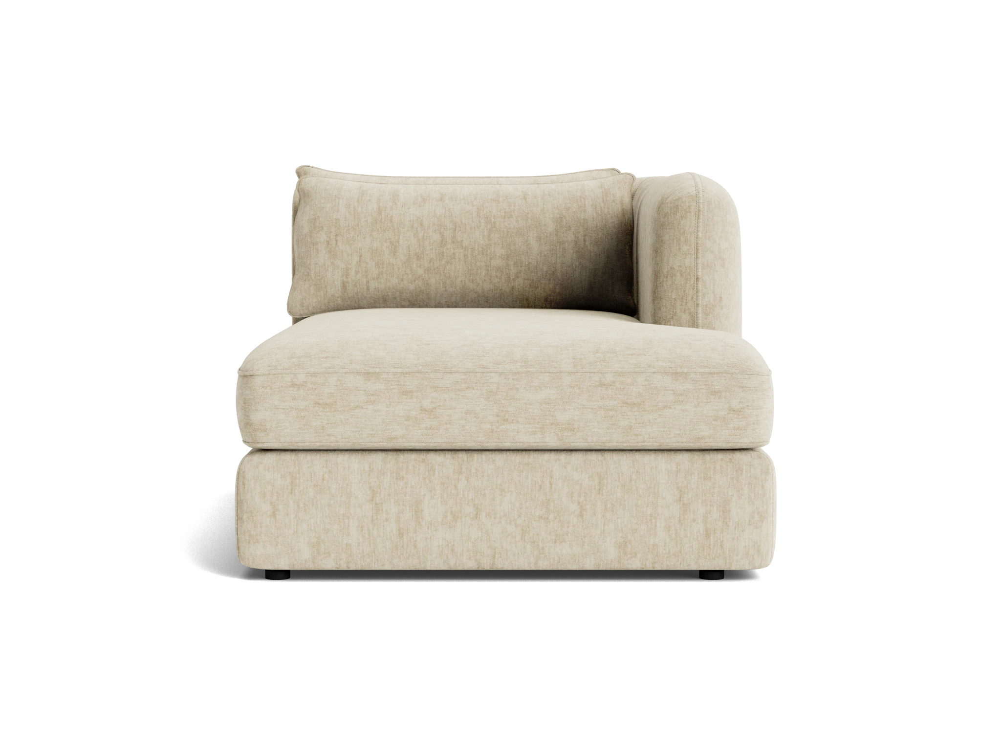 sebastian single arm chaise crave irish cream