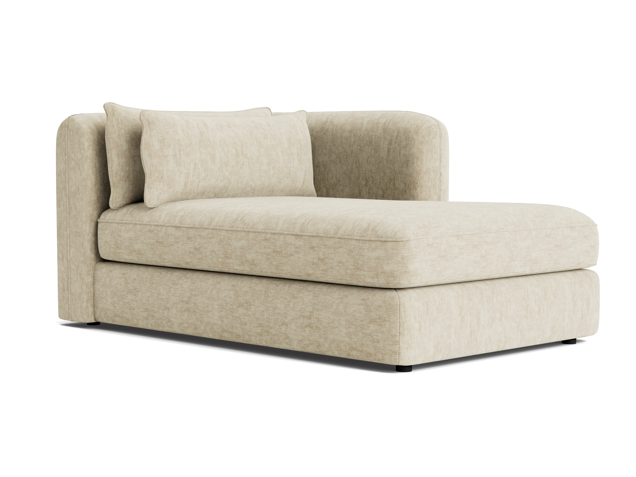 sebastian single arm chaise crave irish cream