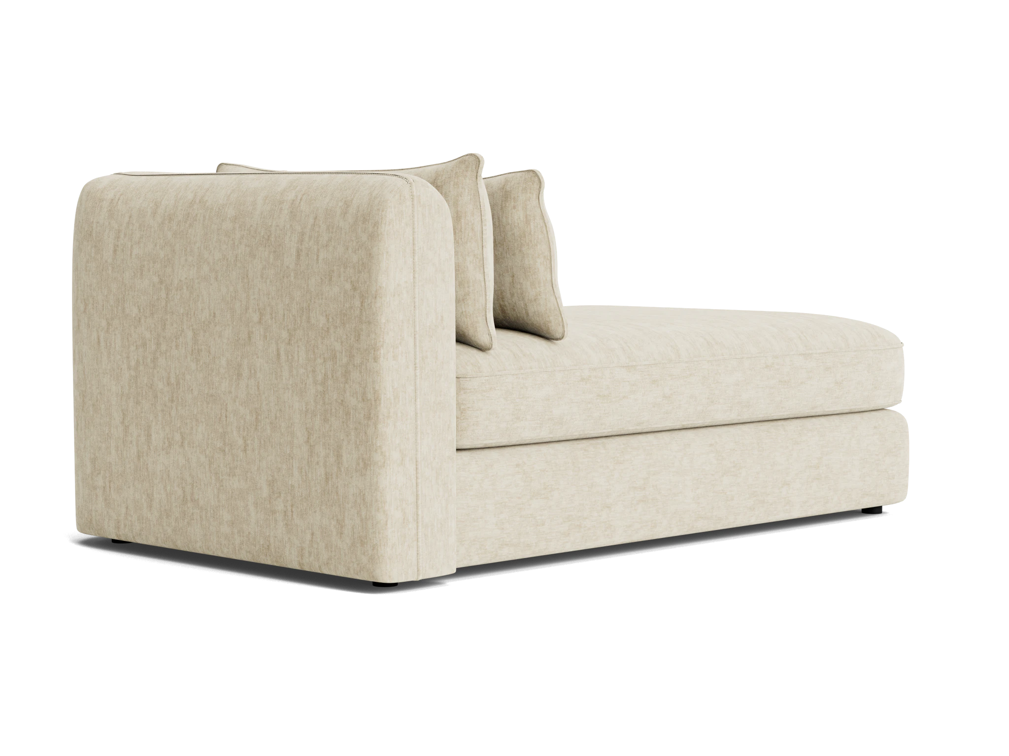 sebastian single arm chaise crave irish cream