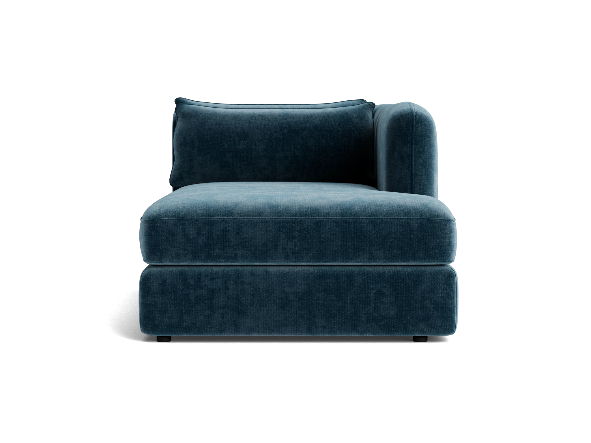 sebastian single arm chaise harper biscay bay