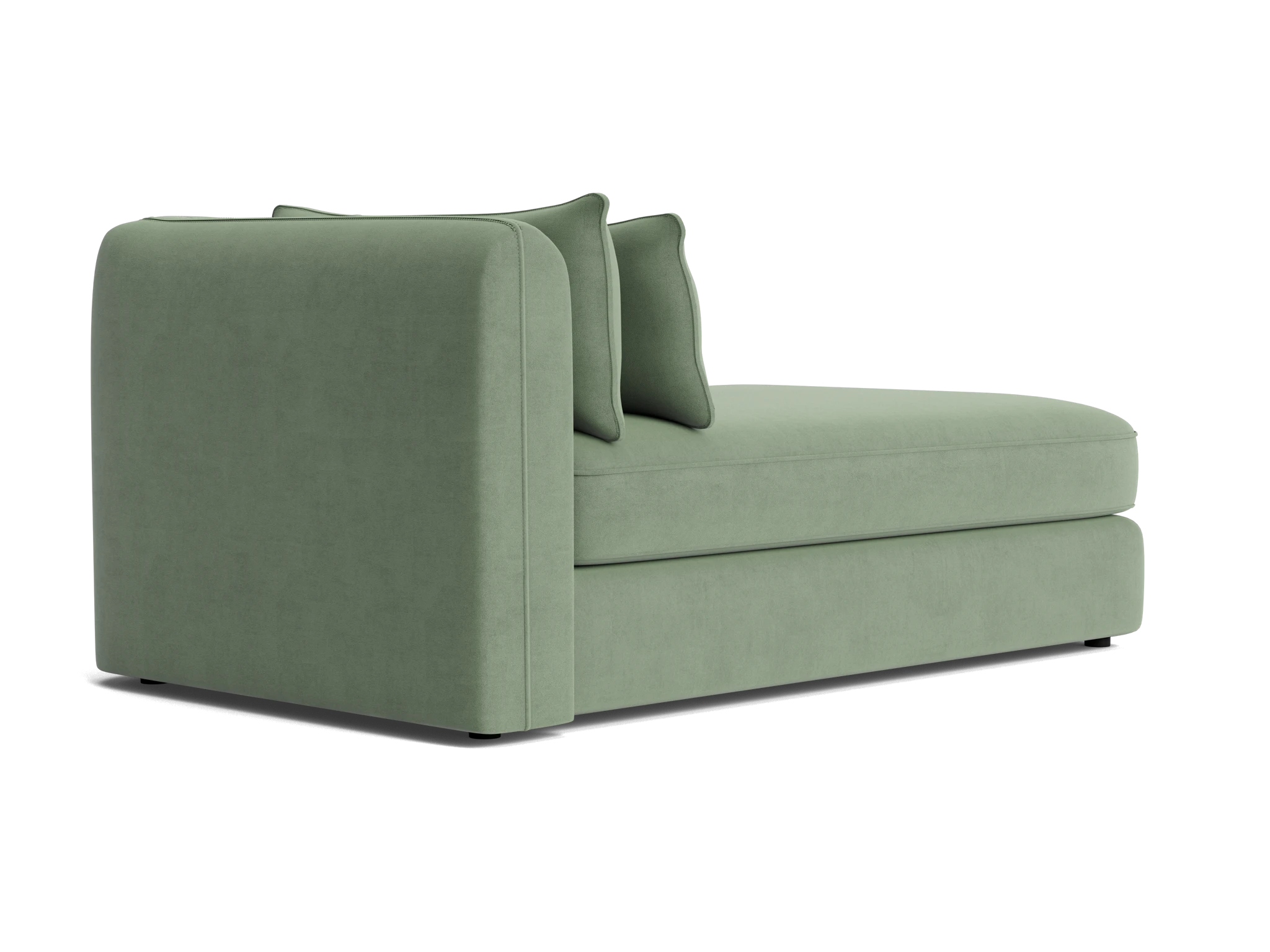 sebastian single arm chaise royale sage