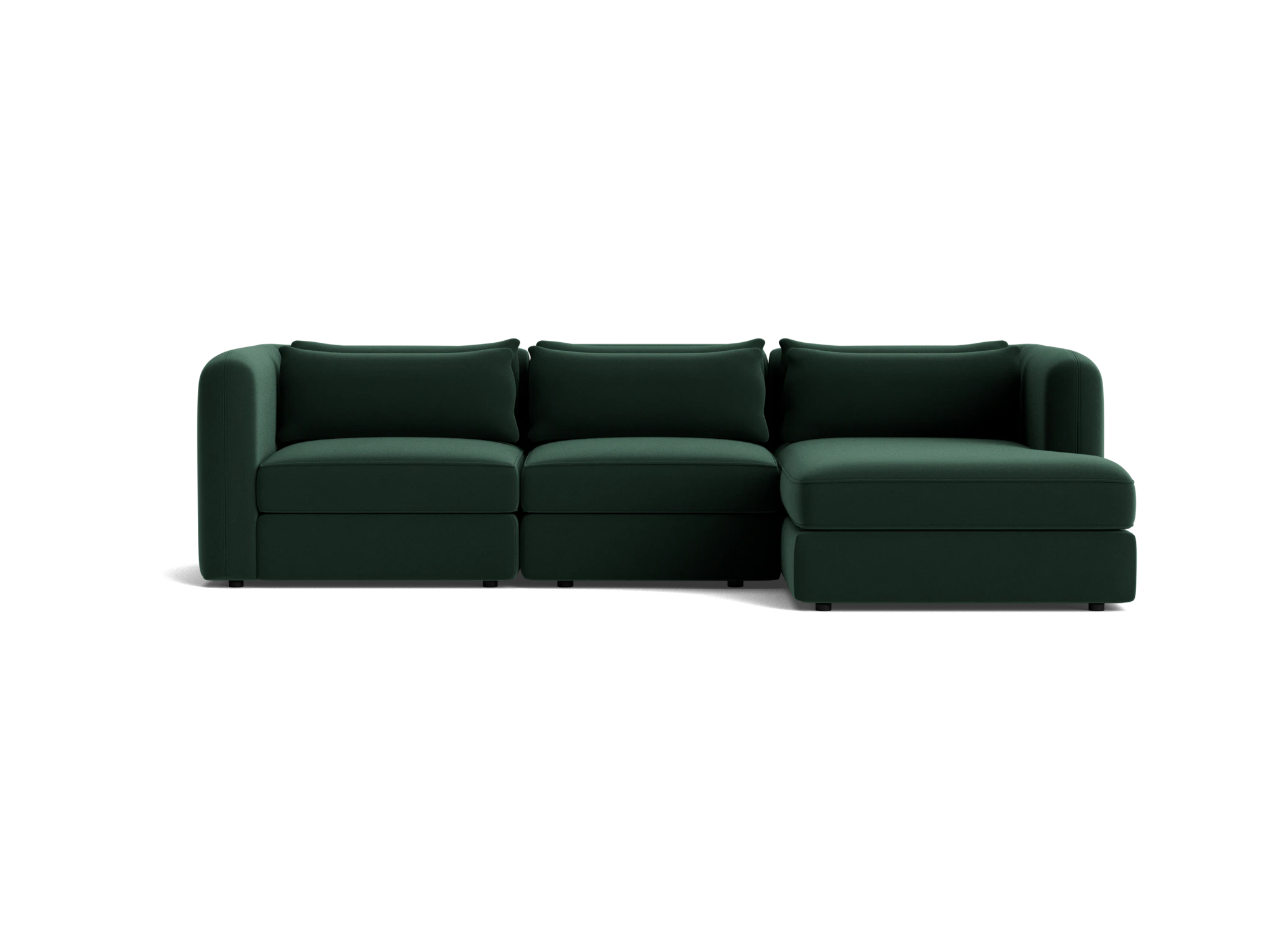 sebastian modular chaise sectional royale evergreen