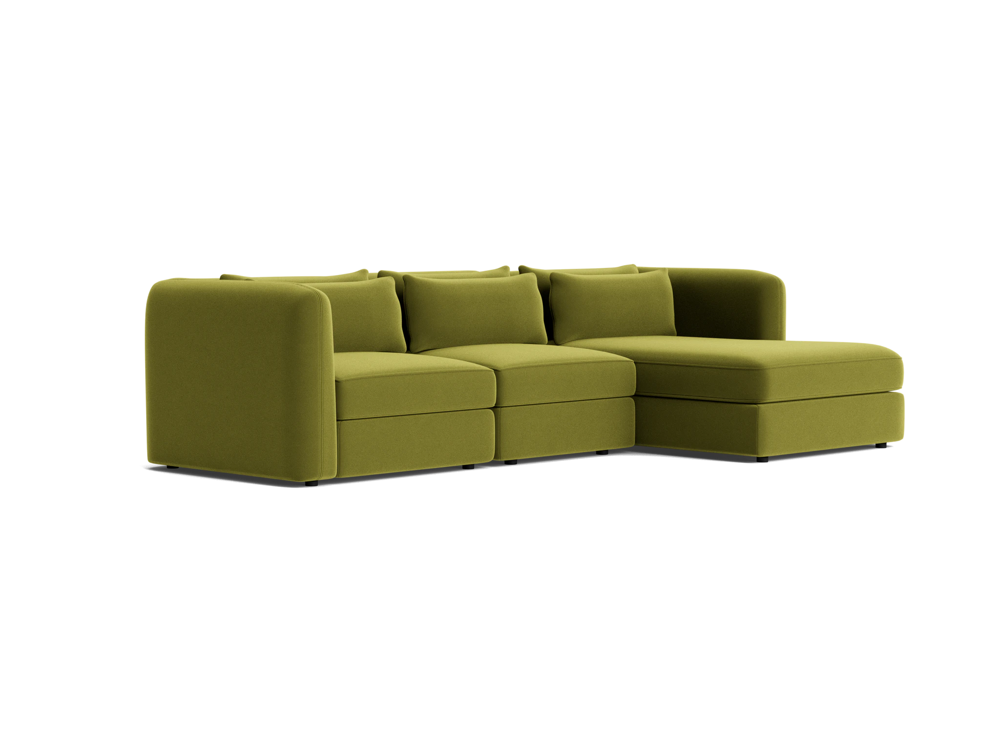 sebastian modular chaise sectional royale apple