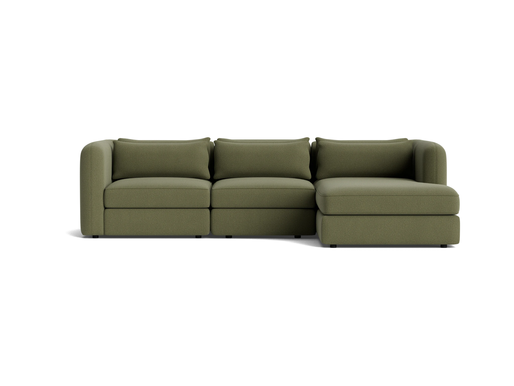 sebastian modular chaise sectional faithful olive