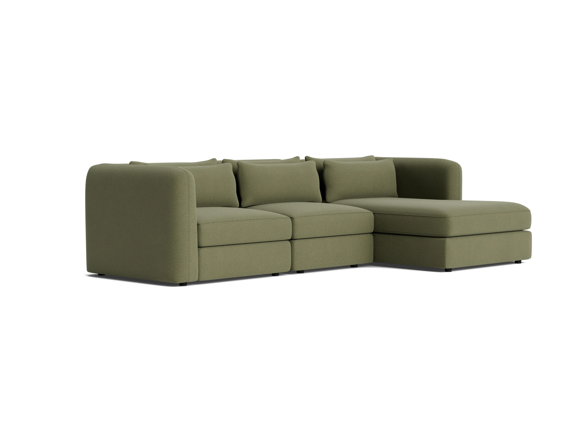 sebastian modular chaise sectional faithful olive