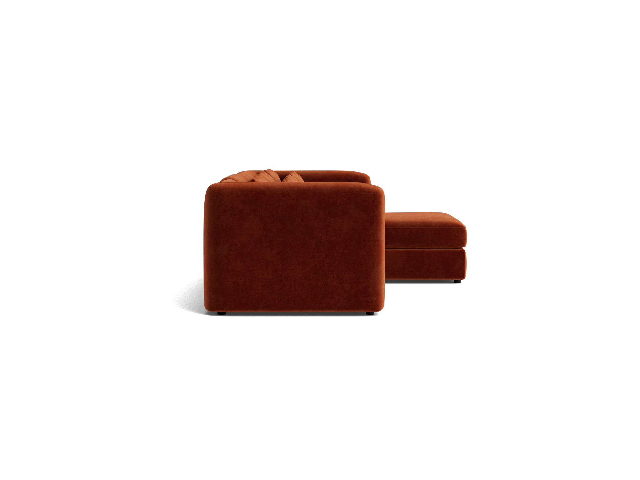 sebastian modular chaise sectional harper cinnamon