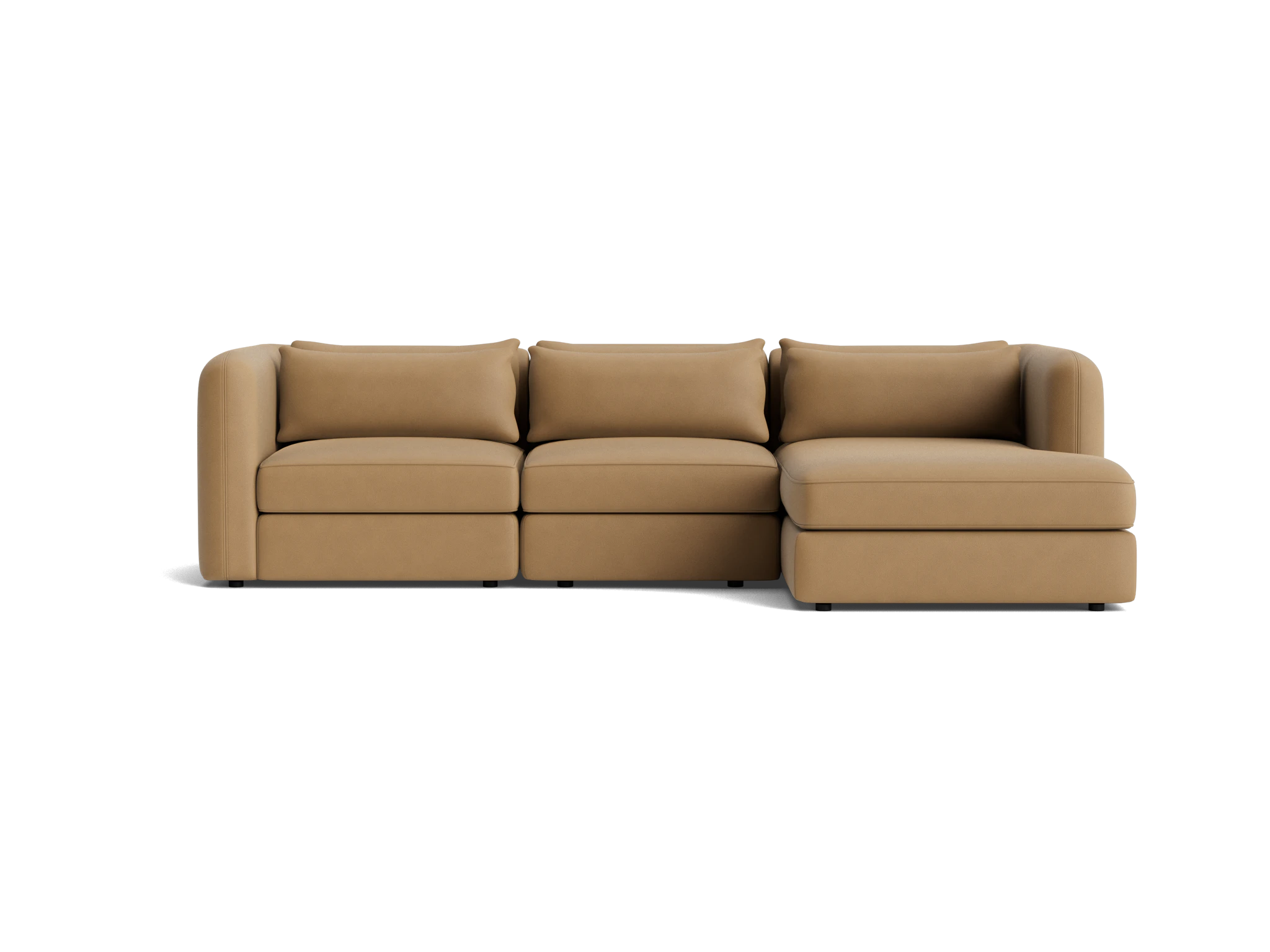 sebastian modular chaise sectional washed california biscuit