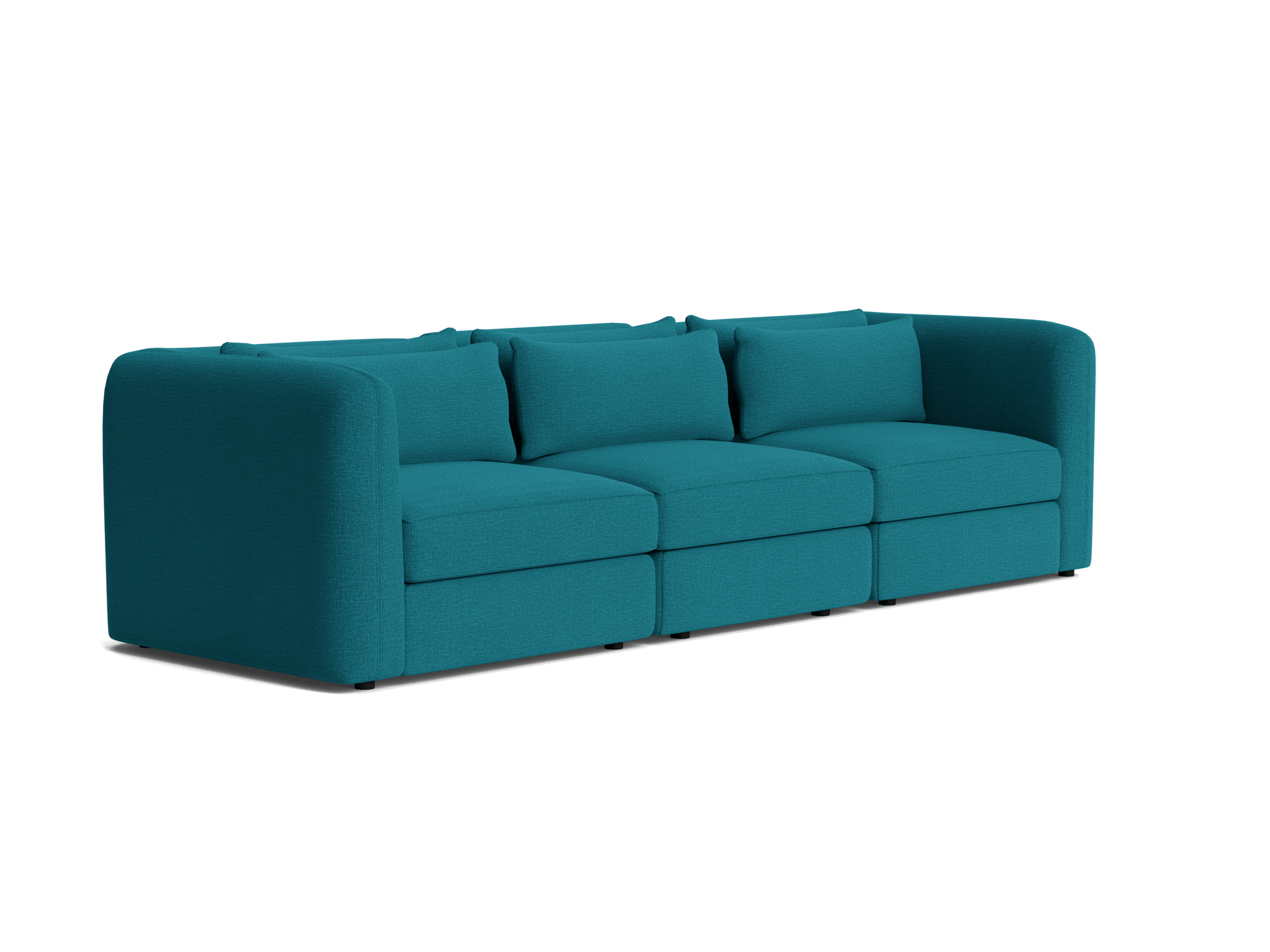 sebastian modular sofa key largo zenith teal