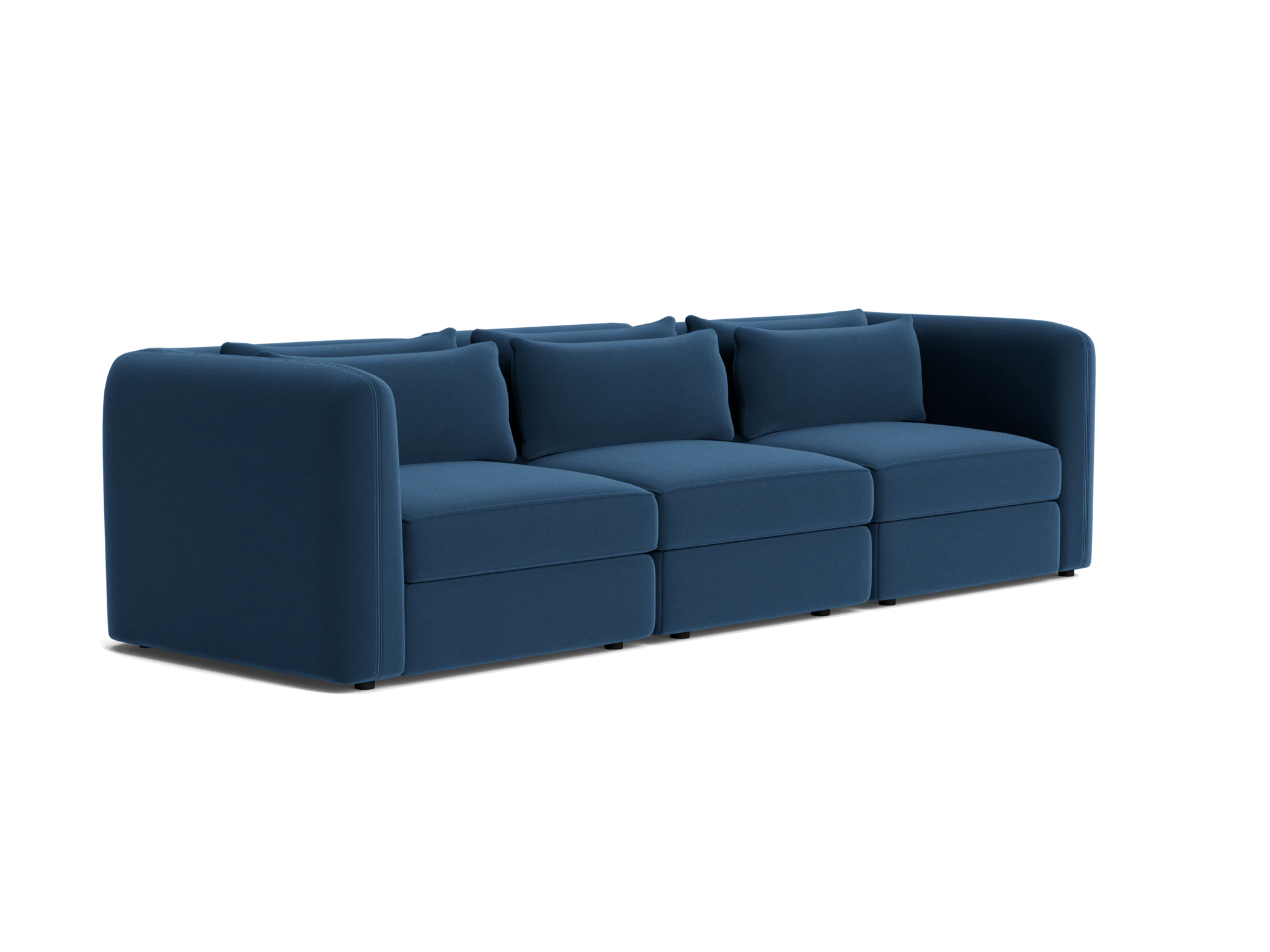 sebastian modular sofa royale cobalt