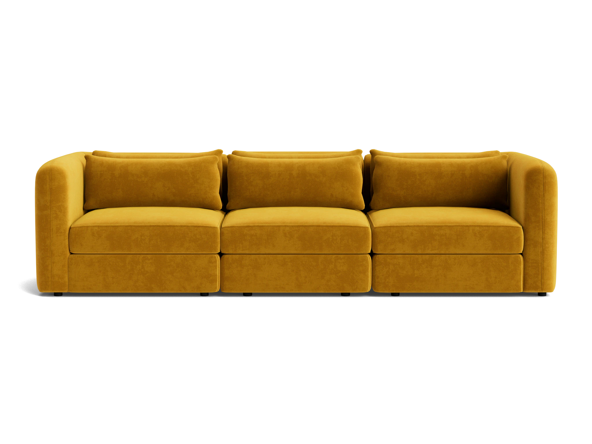 sebastian modular sofa harper amber gold