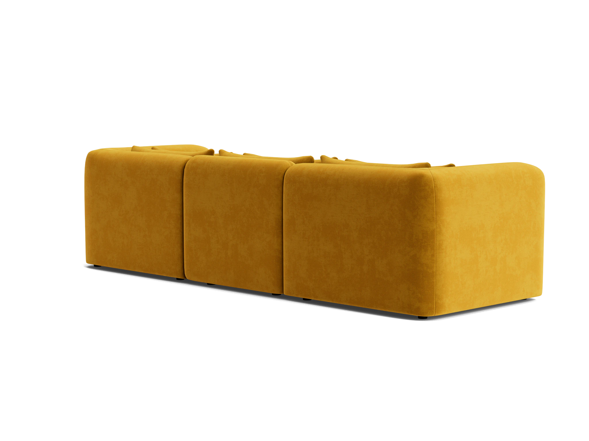 sebastian modular sofa harper amber gold