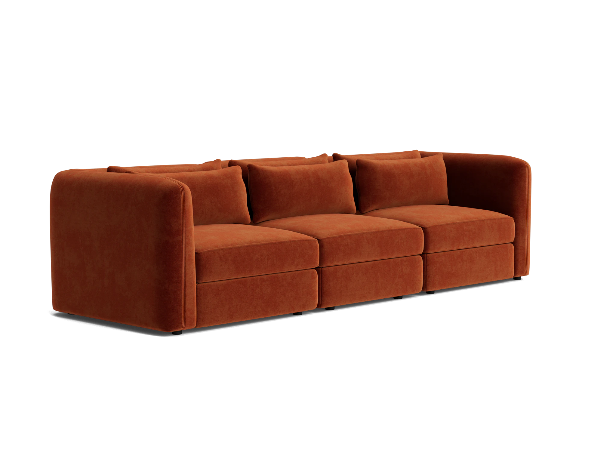 sebastian modular sofa harper cinnamon