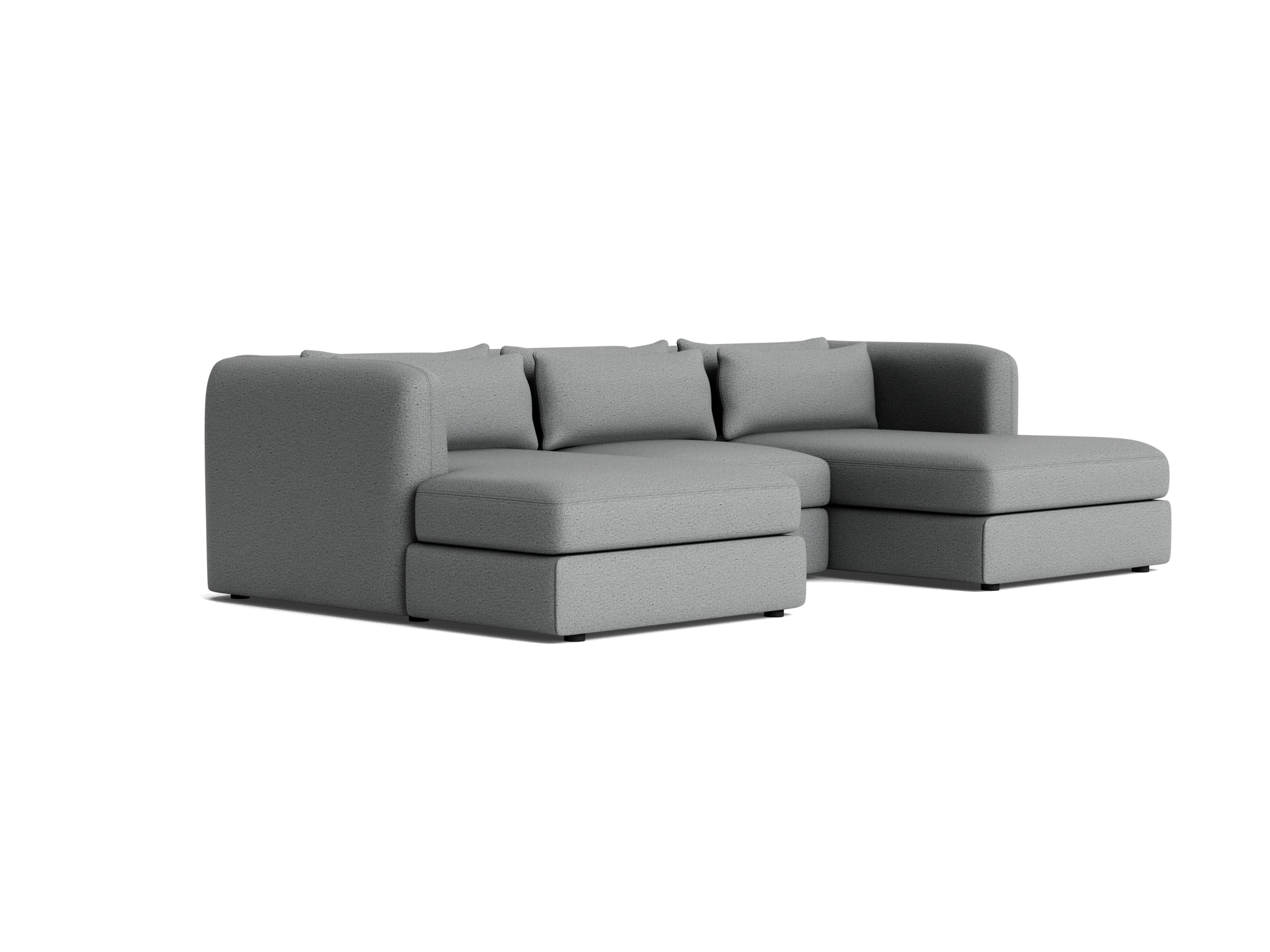 sebastian modular chaise sectional essence ash